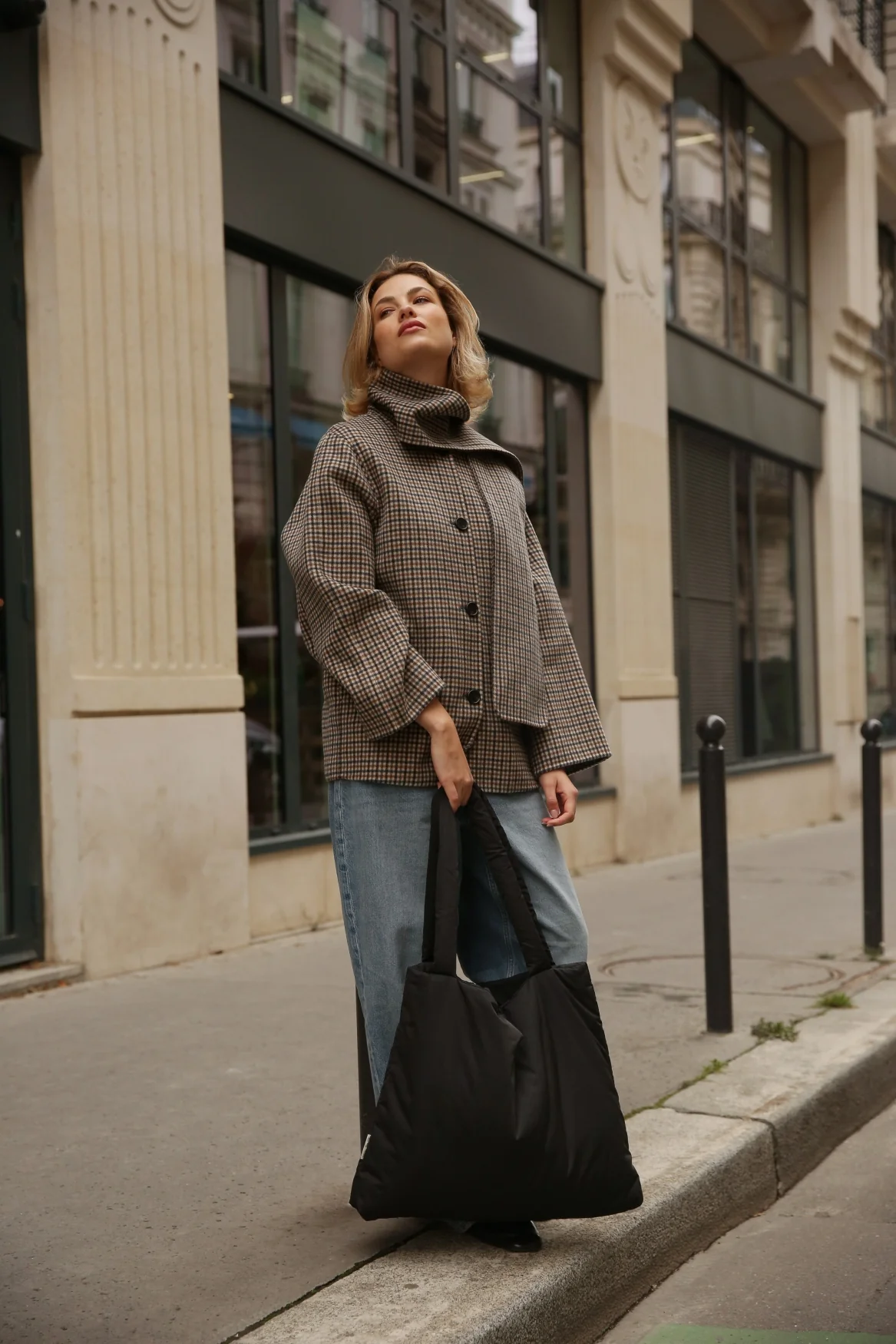 Puffy Mom Bag | Black - Image 6