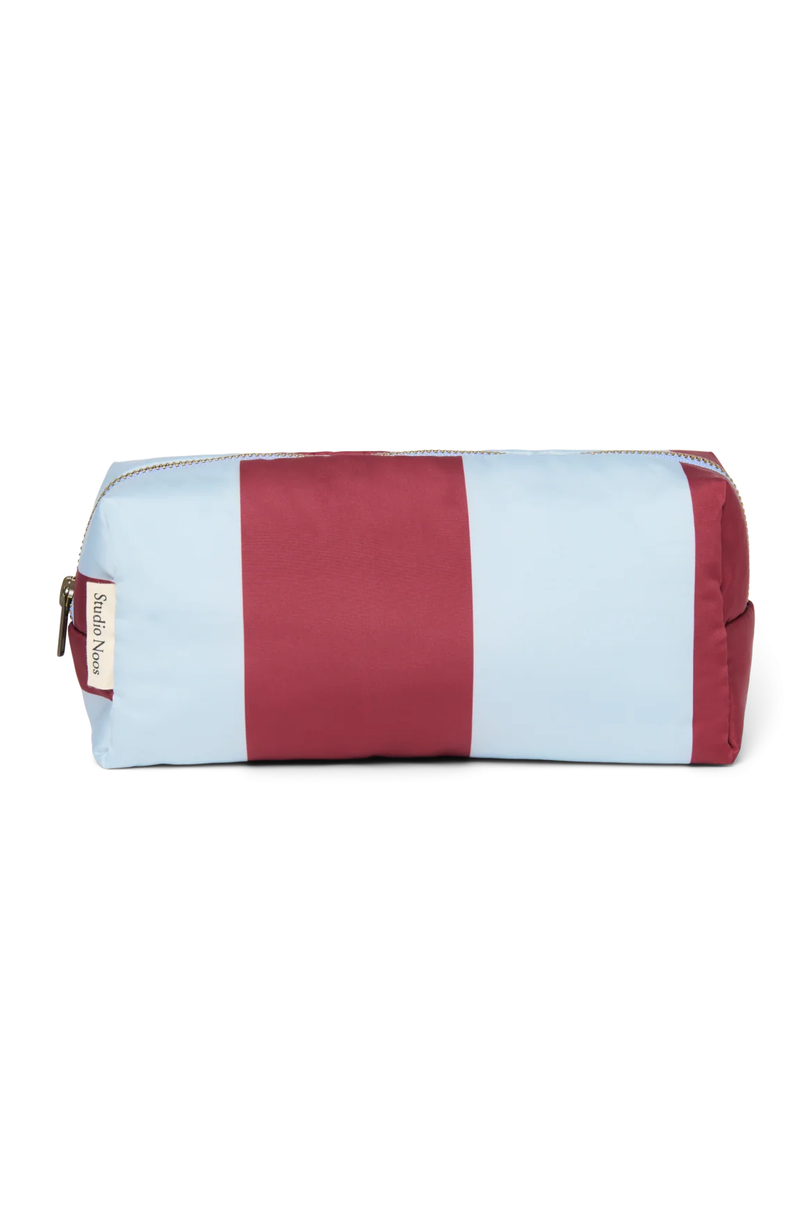 Bold Stripe Pouch | Bordeaux/Light Blue - Image 5