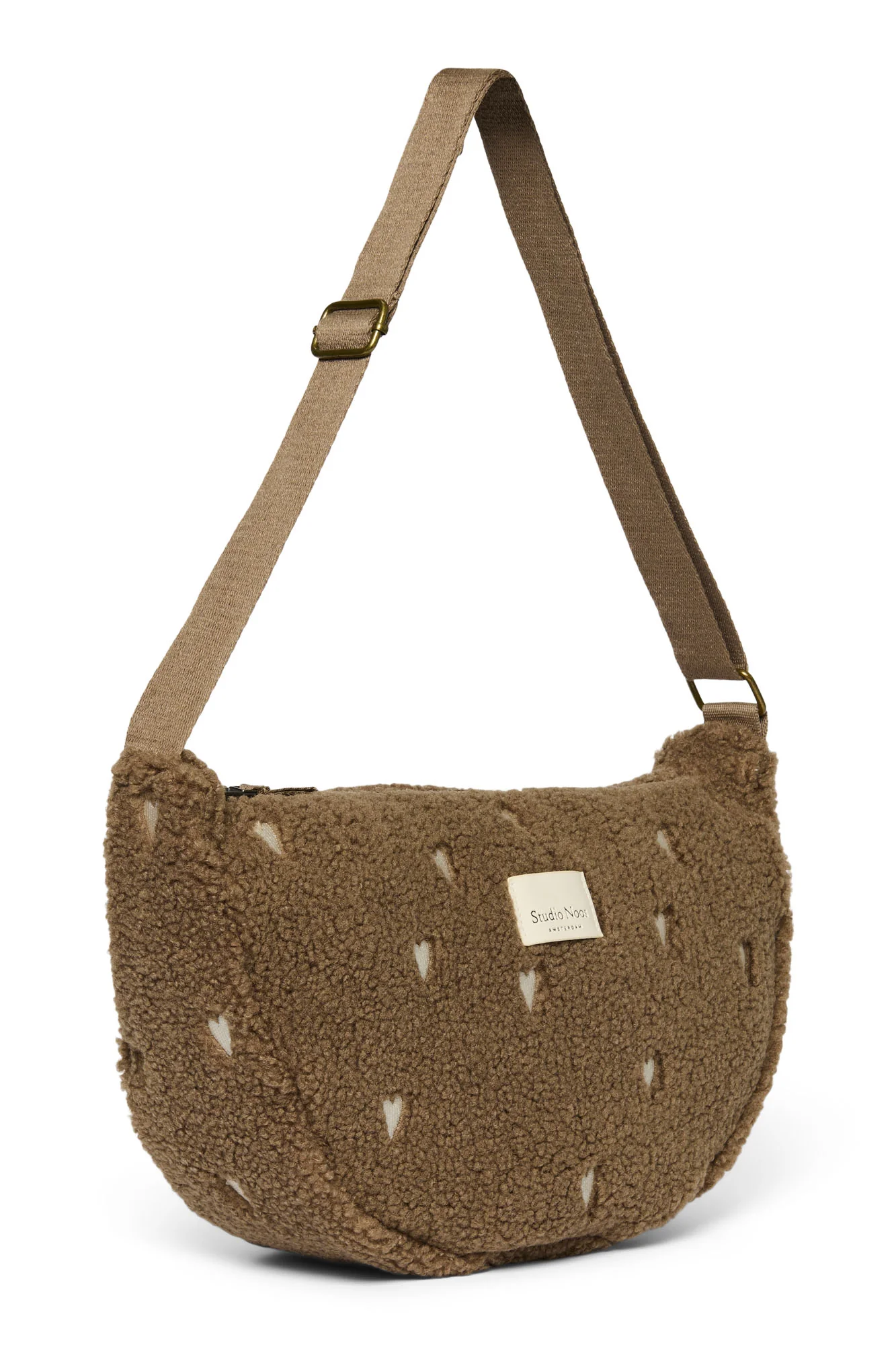 Teddy Adult Fanny Pack | Brown Hearts - Image 5