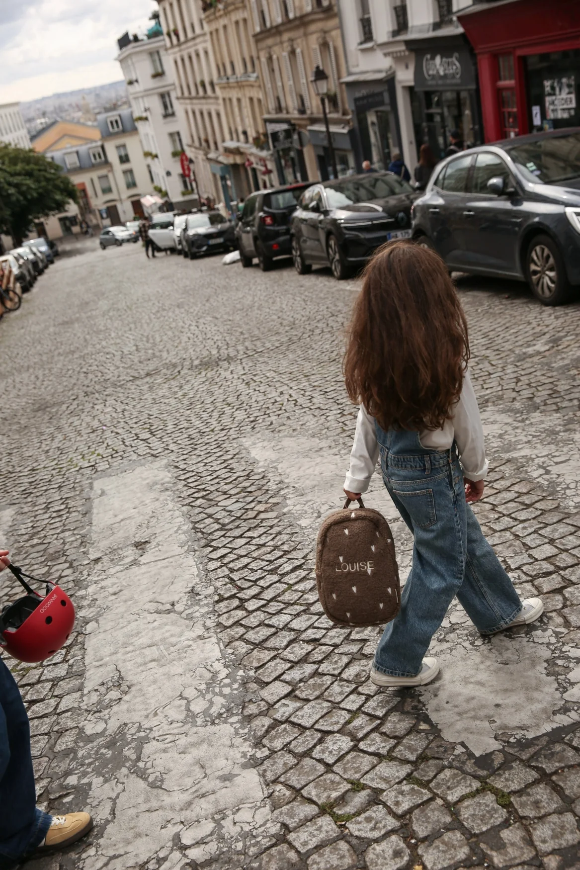Teddy Mini Backpack | Brown Hearts - Image 3