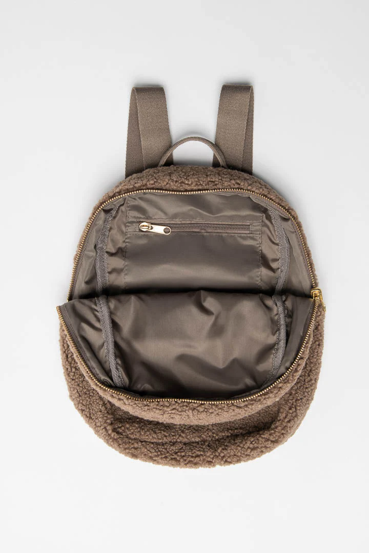 Teddy Mini Backpack | Brown - Image 6
