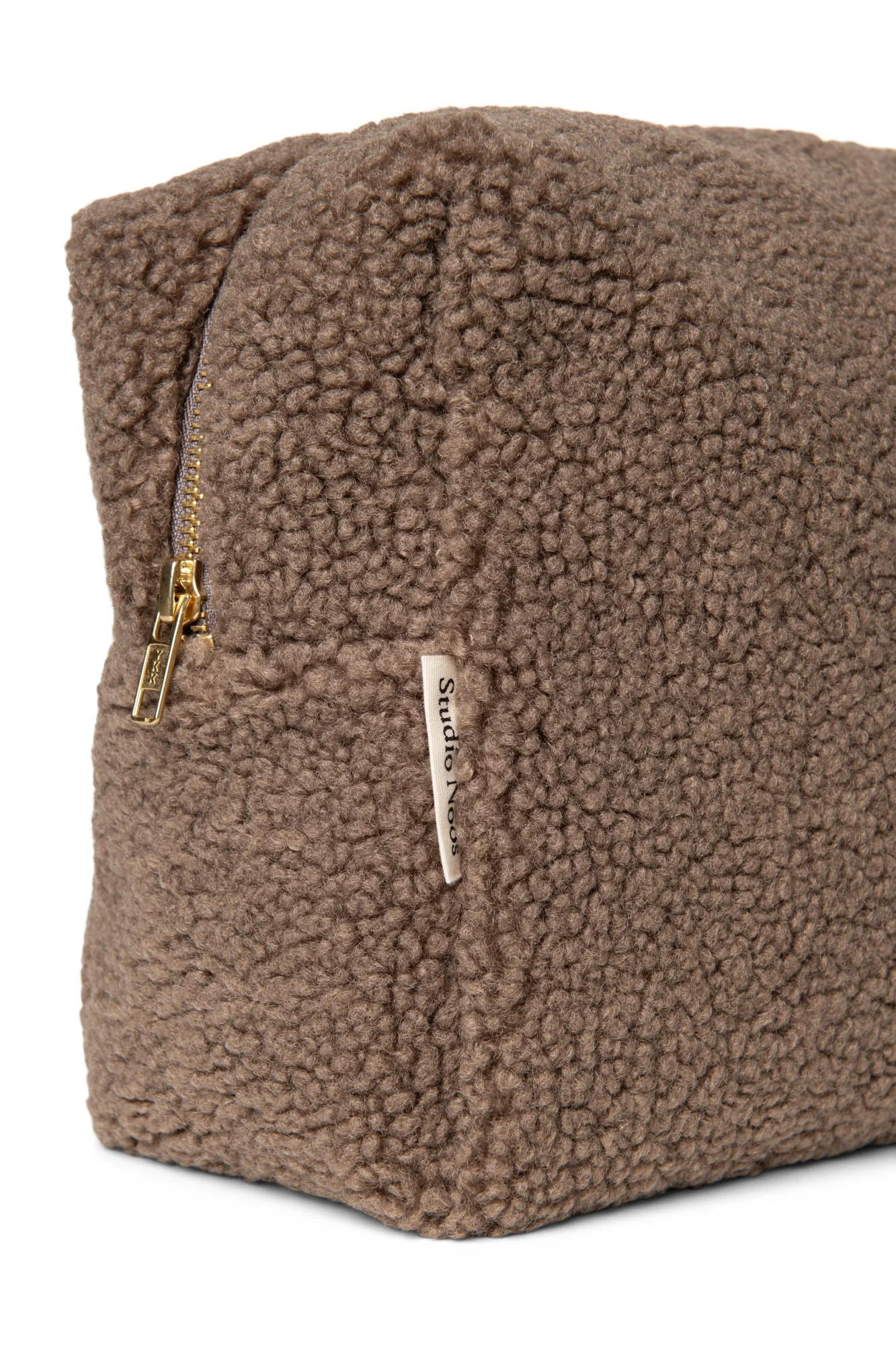 Teddy Toiletry Bag | Brown - Image 6