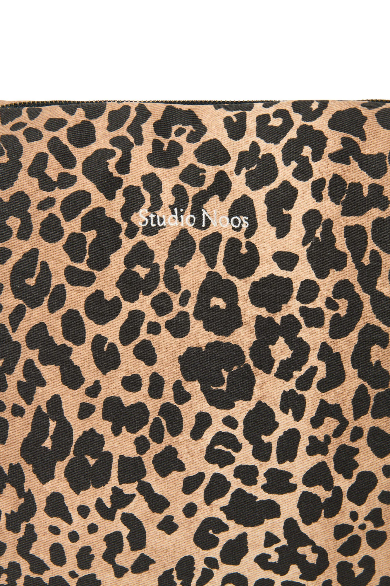 Cotton Diaper Bag | Brown Leopard - Image 4
