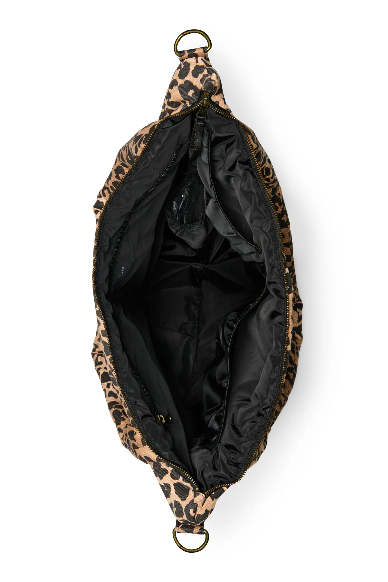 Cotton Diaper Bag | Brown Leopard - Image 6