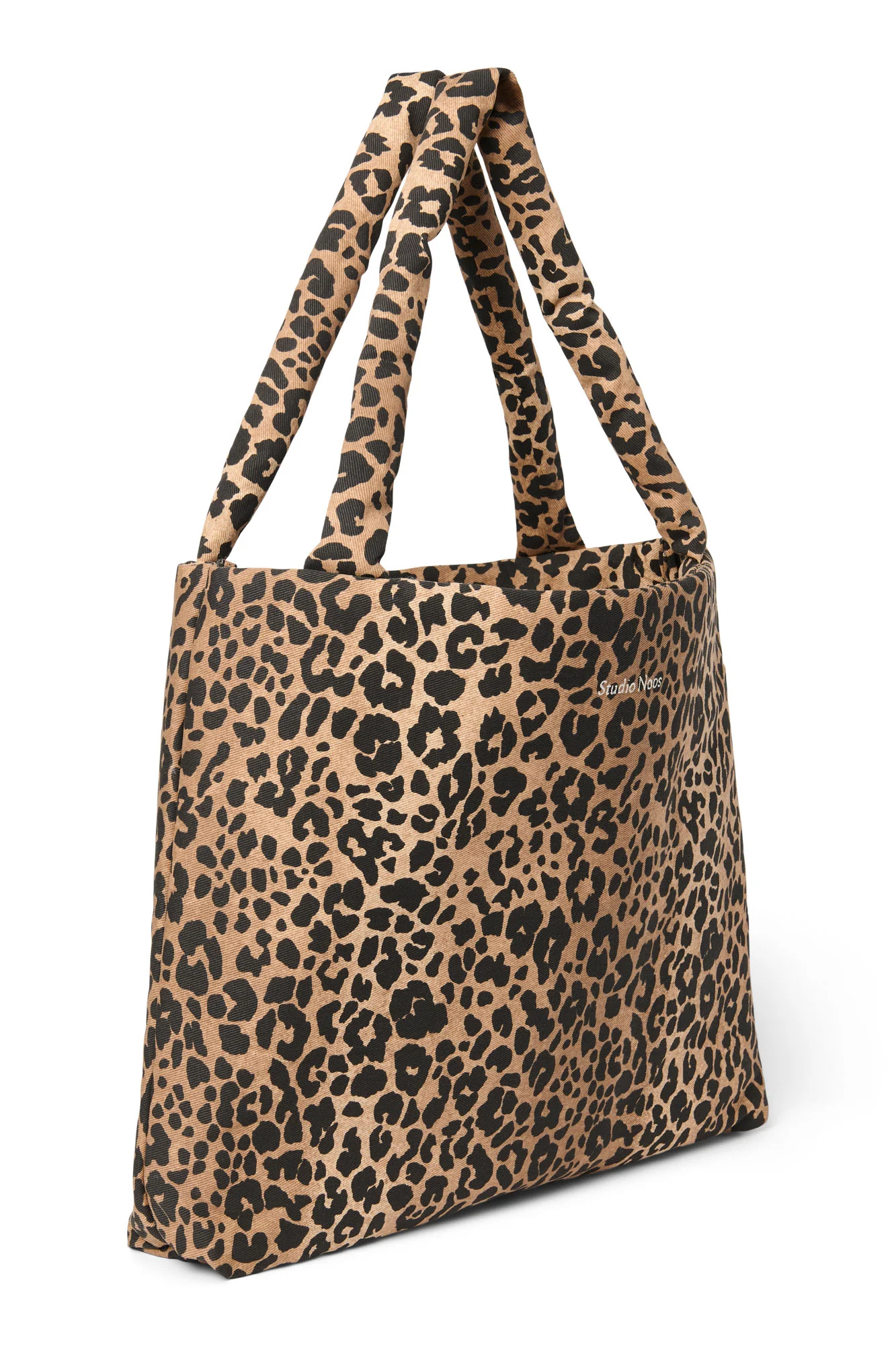 Cotton Mom Bag | Brown Leopard - Image 3
