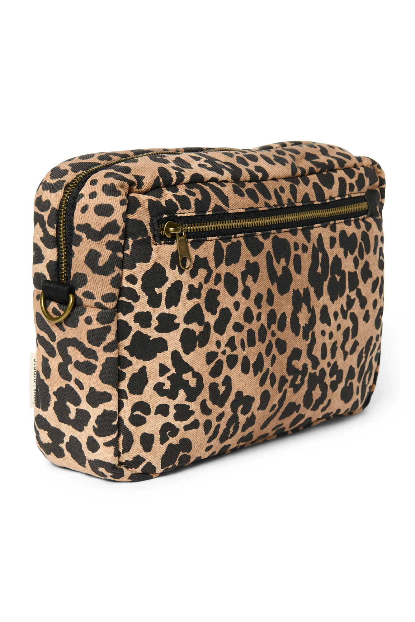 Cotton Stroller Organizer | Brown Leopard - Image 3