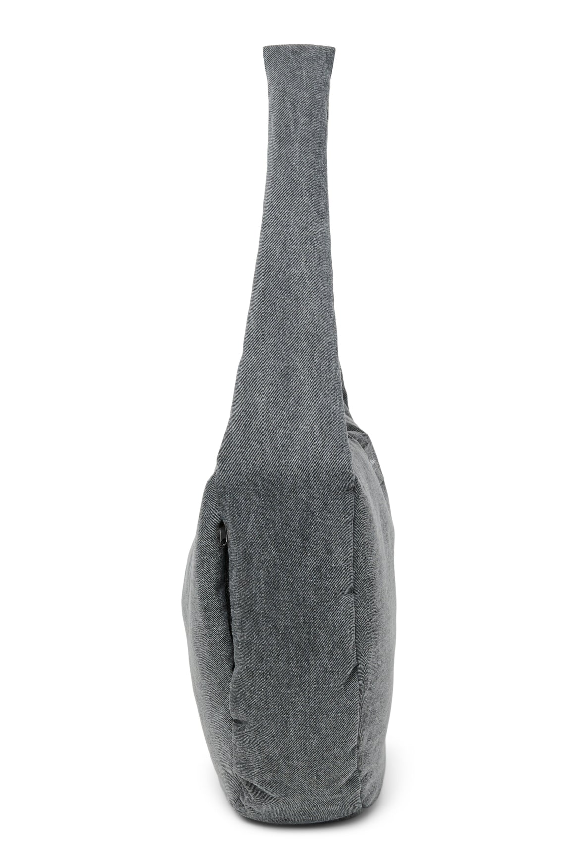 Denim Cross Body Bag | Grey - Image 3