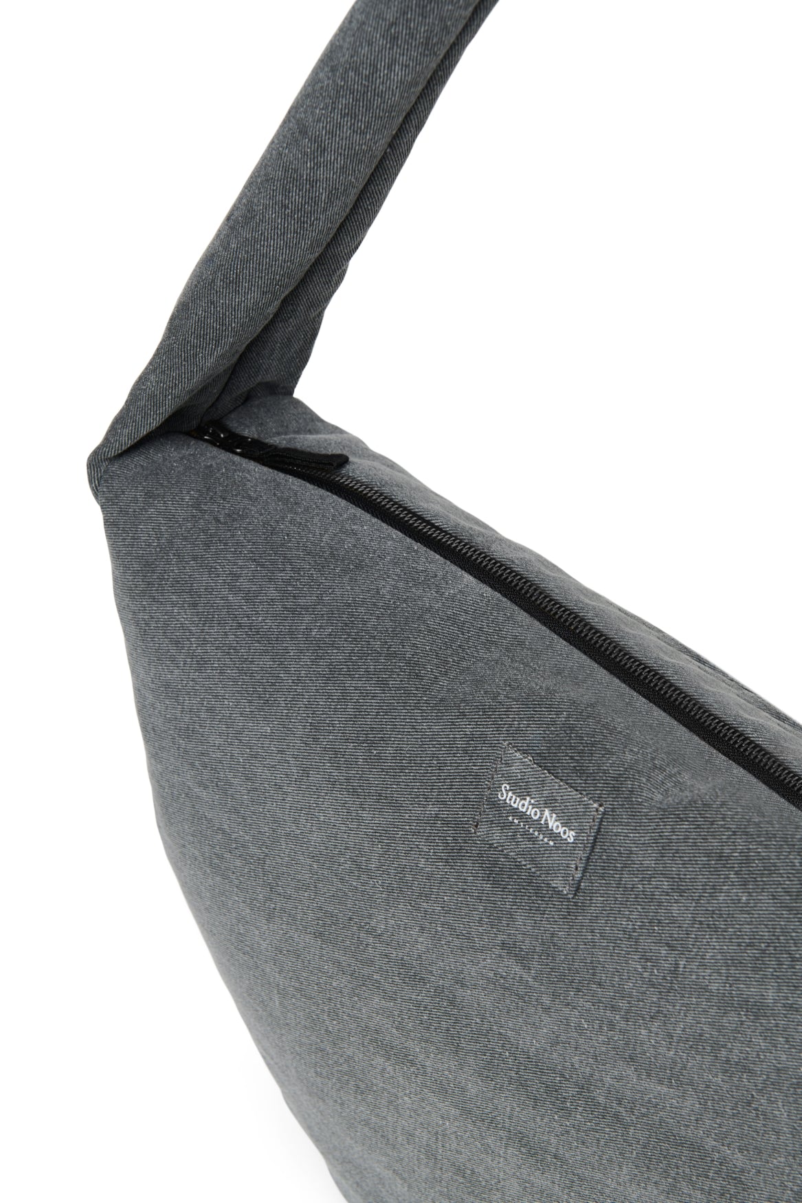 Denim Cross Body Bag | Grey - Image 5