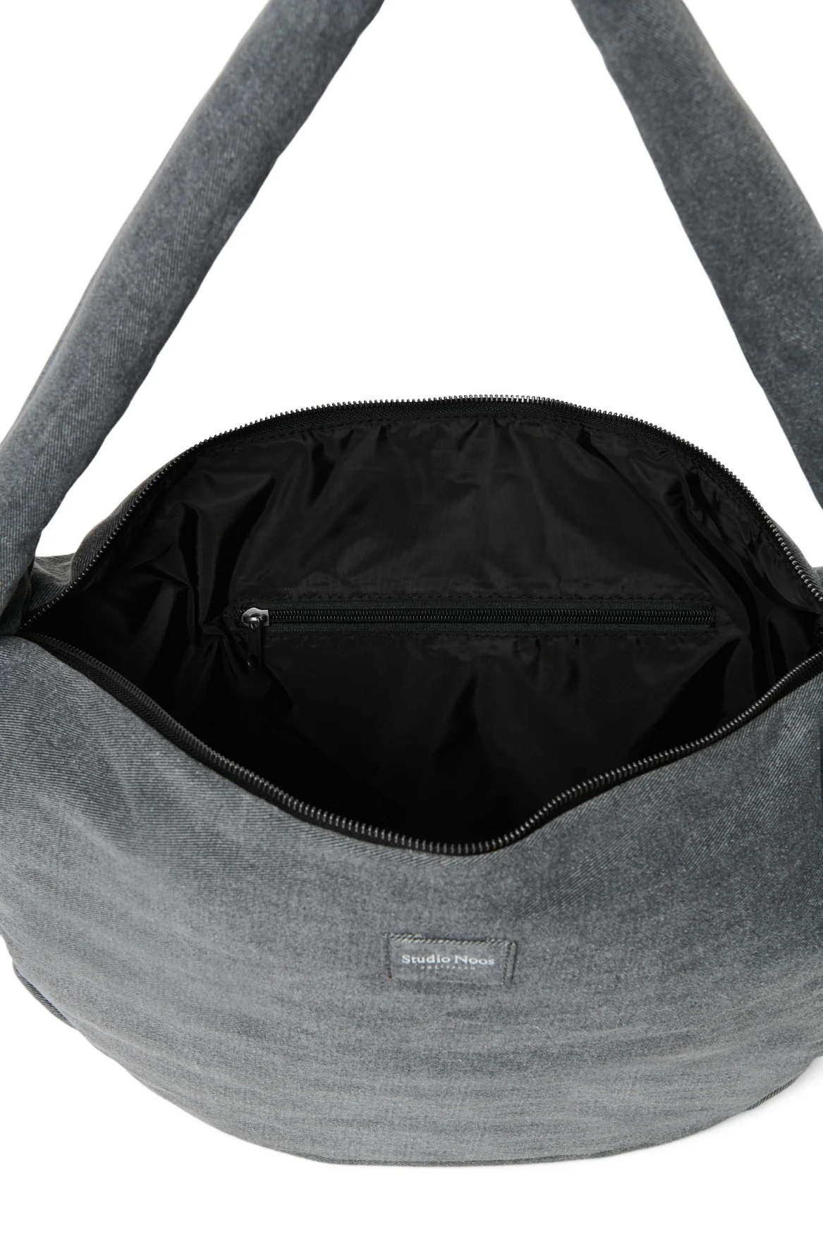 Denim Cross Body Bag | Grey - Image 7