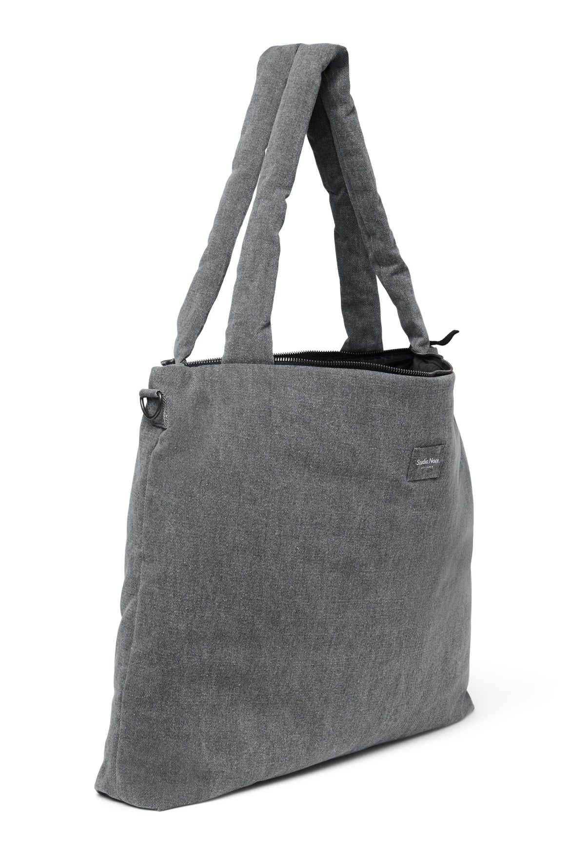 Denim Diaper Bag | Grey - Image 2