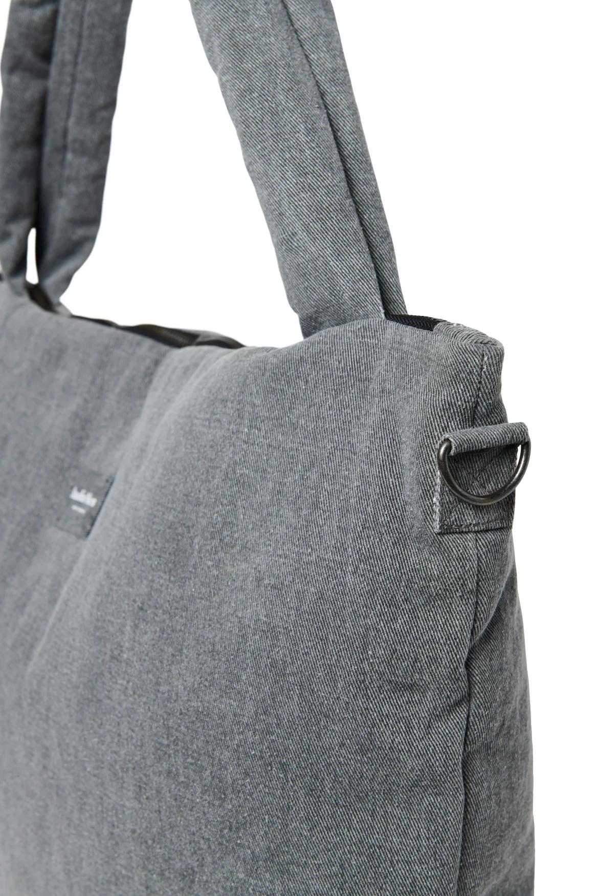 Denim Diaper Bag | Grey - Image 3