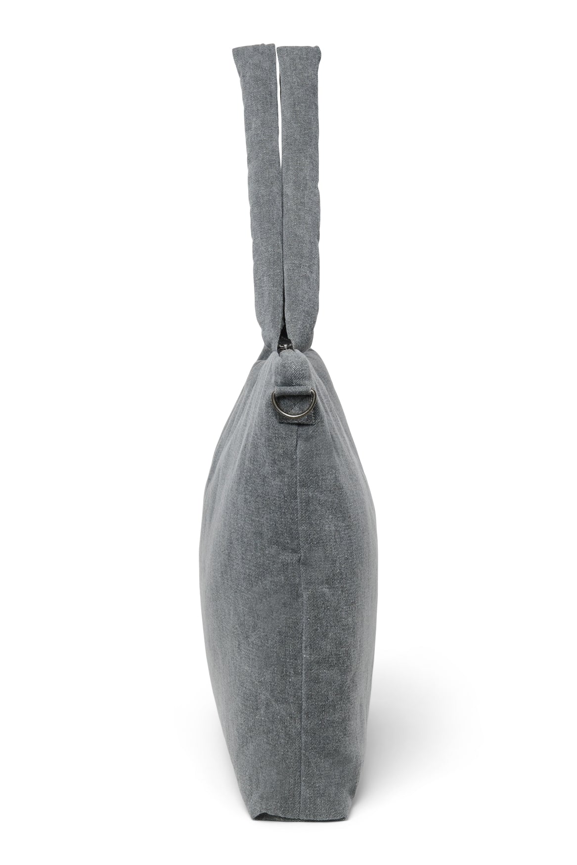 Denim Diaper Bag | Grey - Image 4