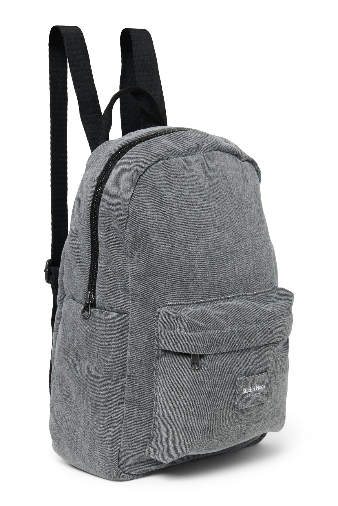 Denim Midi Backpack | Grey - Image 4