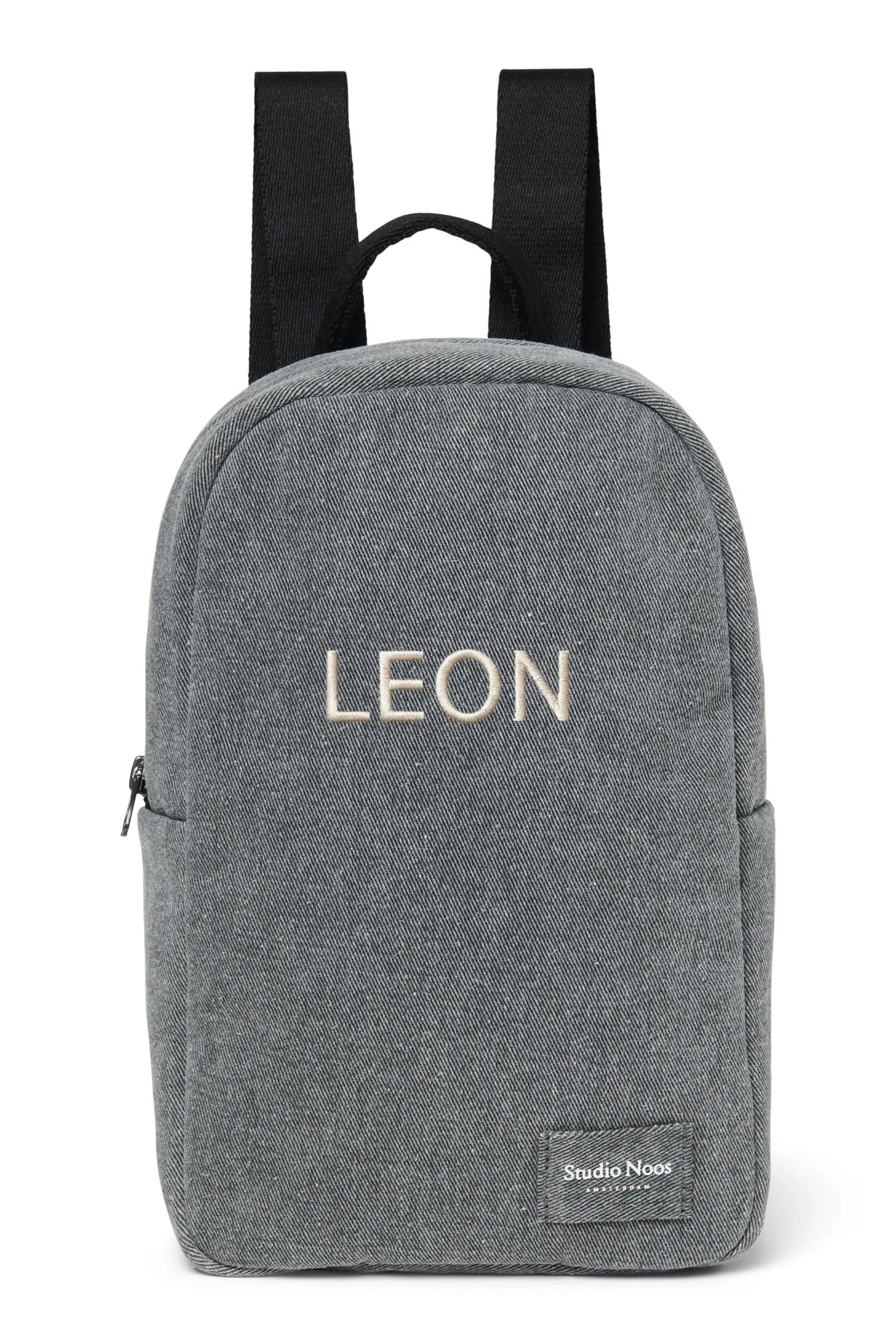 Denim Mini Backpack | Grey - Image 6