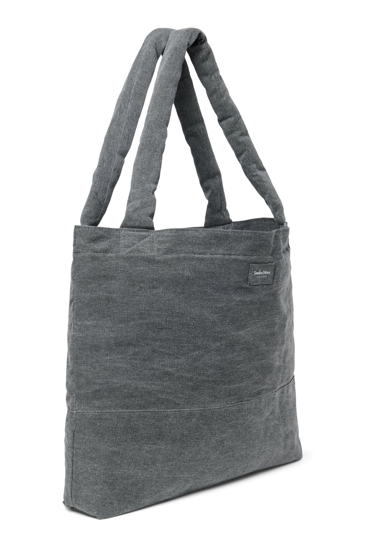 Denim Mom Bag | Grey - Image 3