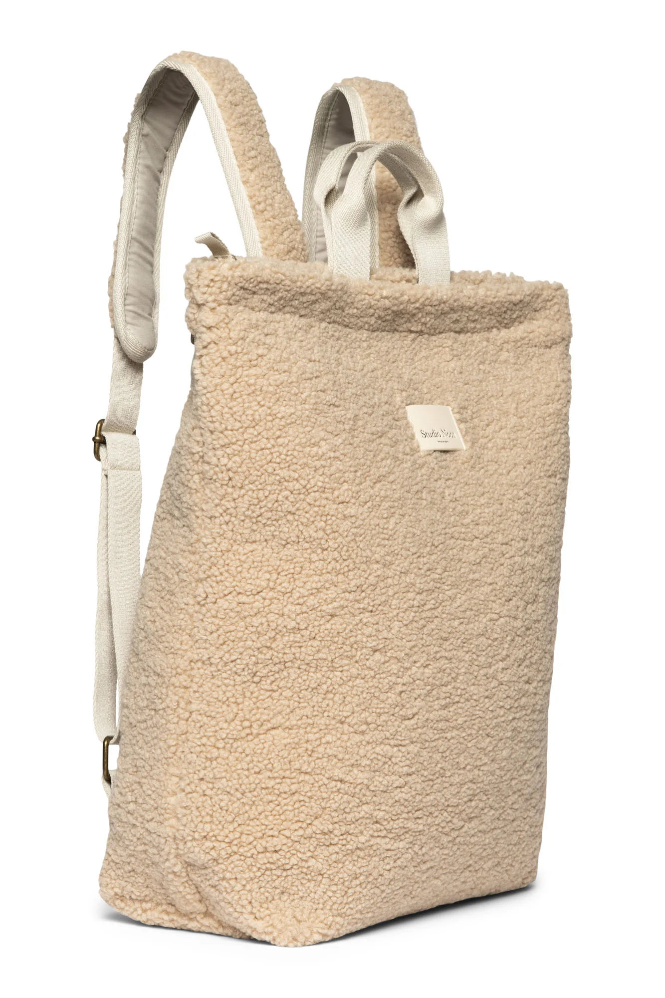 Teddy Adult Backpack | Ecru - Image 4