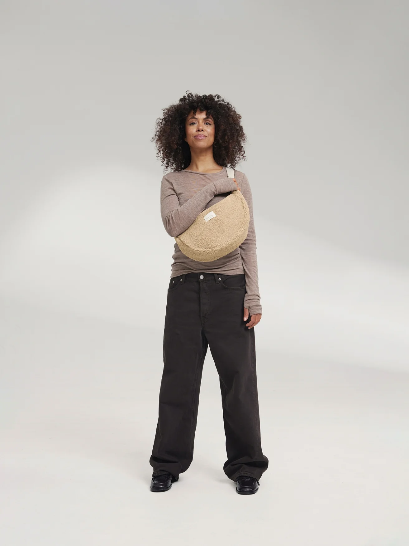 Teddy Adult Fanny Pack | Ecru - Image 2