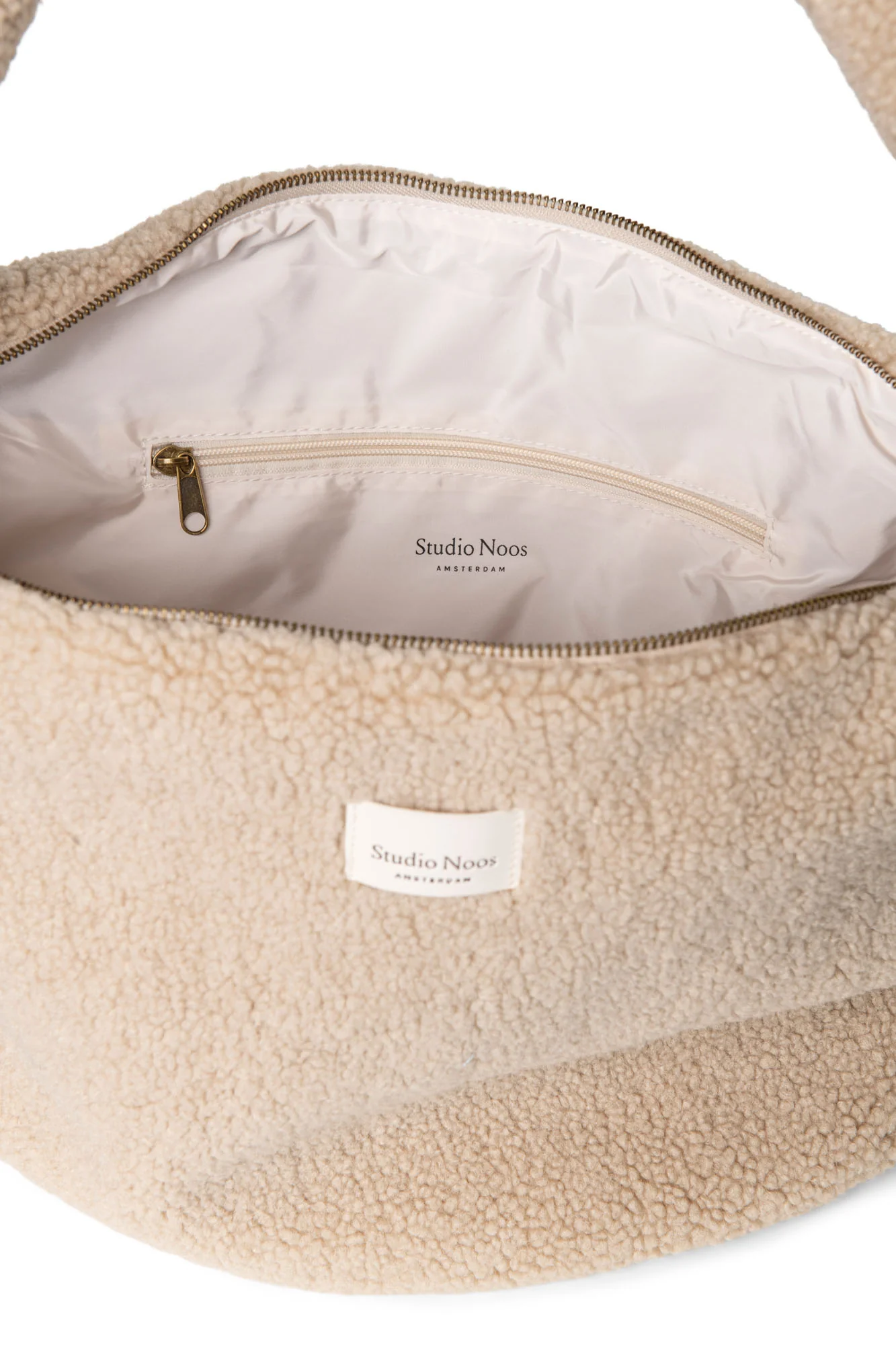 Teddy Cross Body Bag | Ecru - Image 8