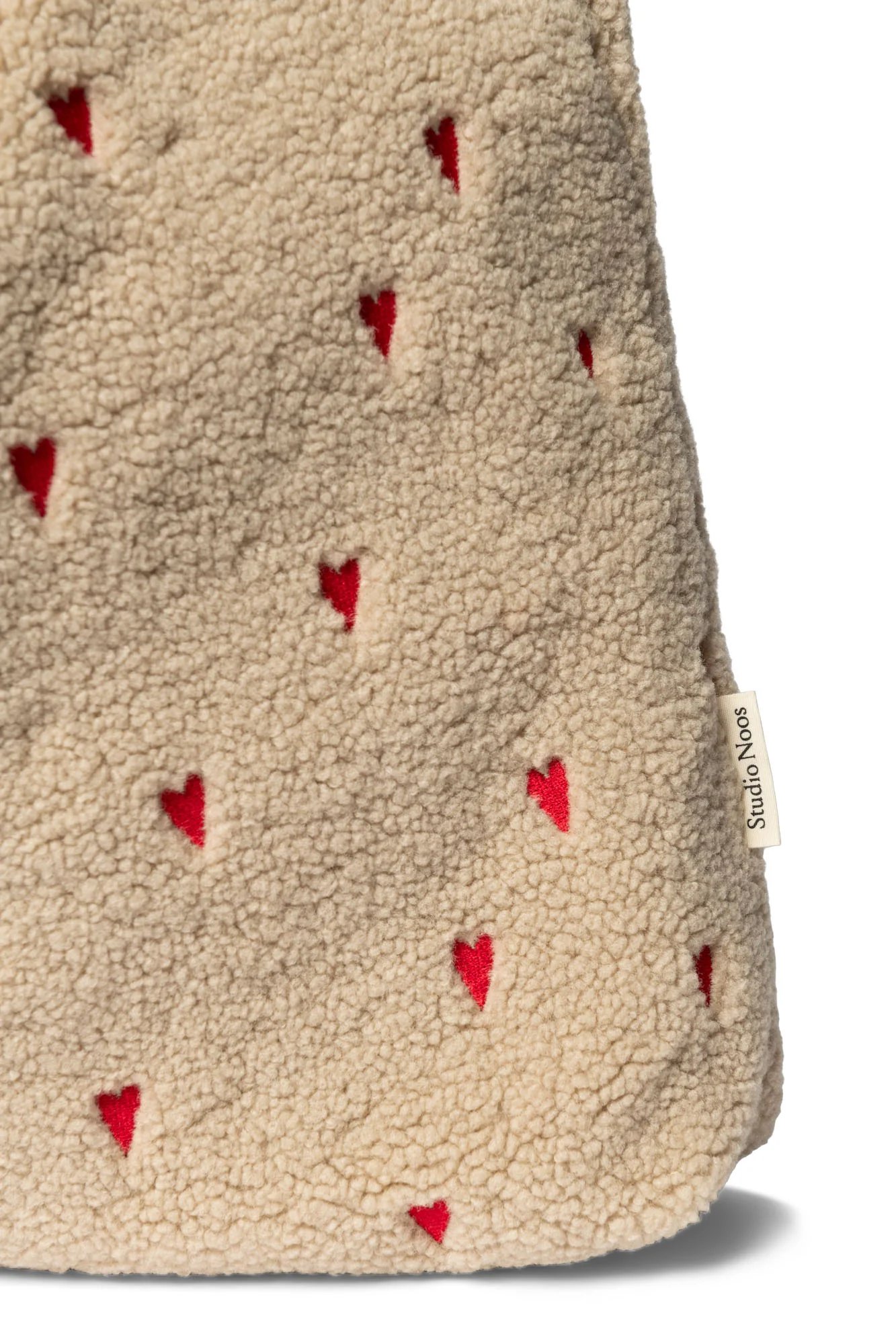 Teddy Mom Bag | Ecru Hearts - Image 7