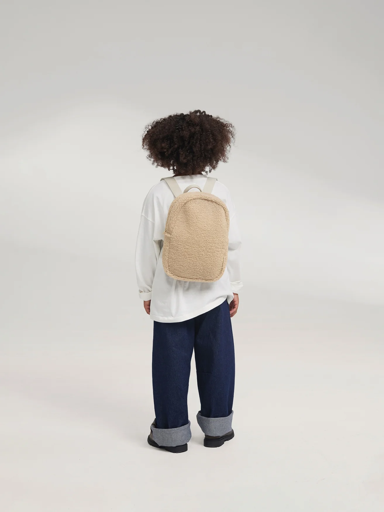 Teddy Mini Backpack | Ecru - Image 8