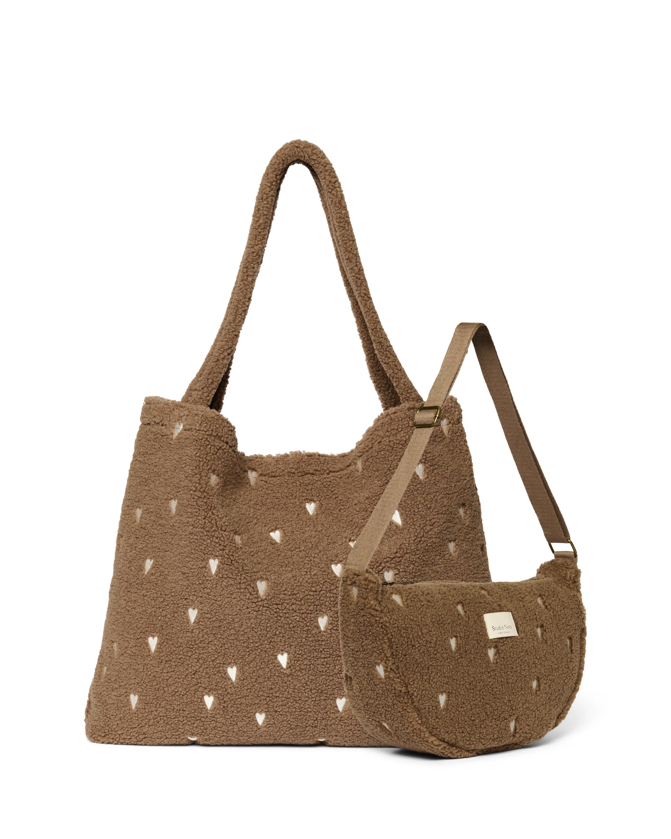 Essentials Teddy Gift Set | Brown Hearts - Image 3