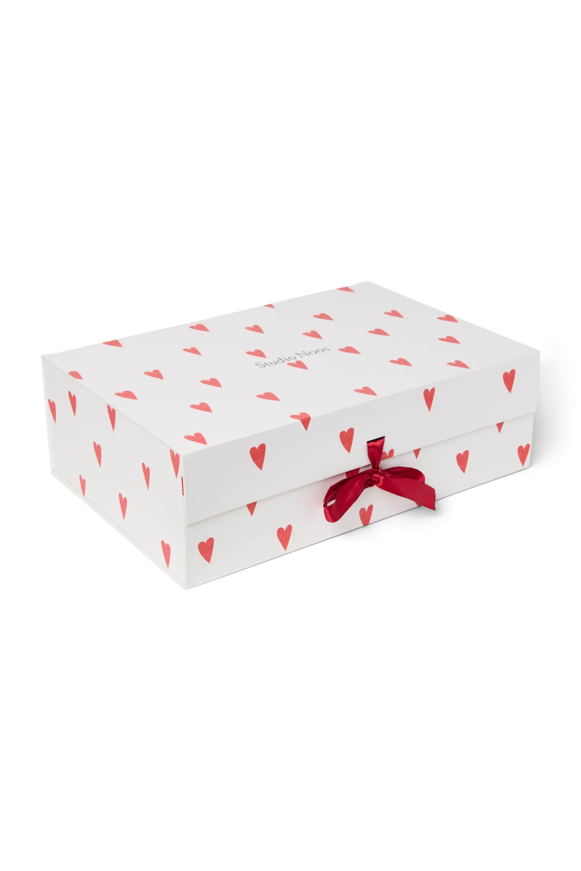 Gift Box L | White Hearts - Image 3