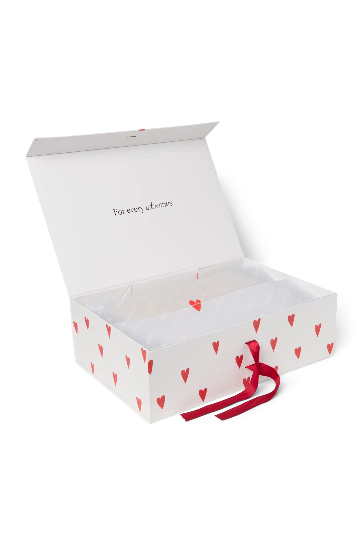 Gift Box L | White Hearts - Image 4