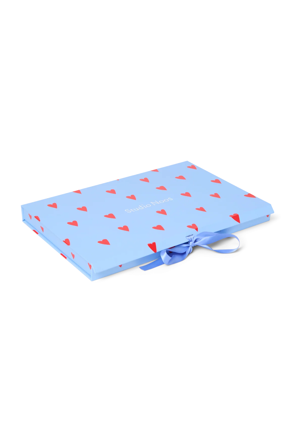 Gift Box S | Light Blue Hearts - Image 3