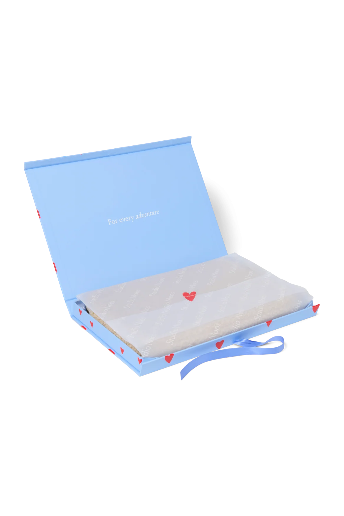 Gift Box S | Light Blue Hearts - Image 4
