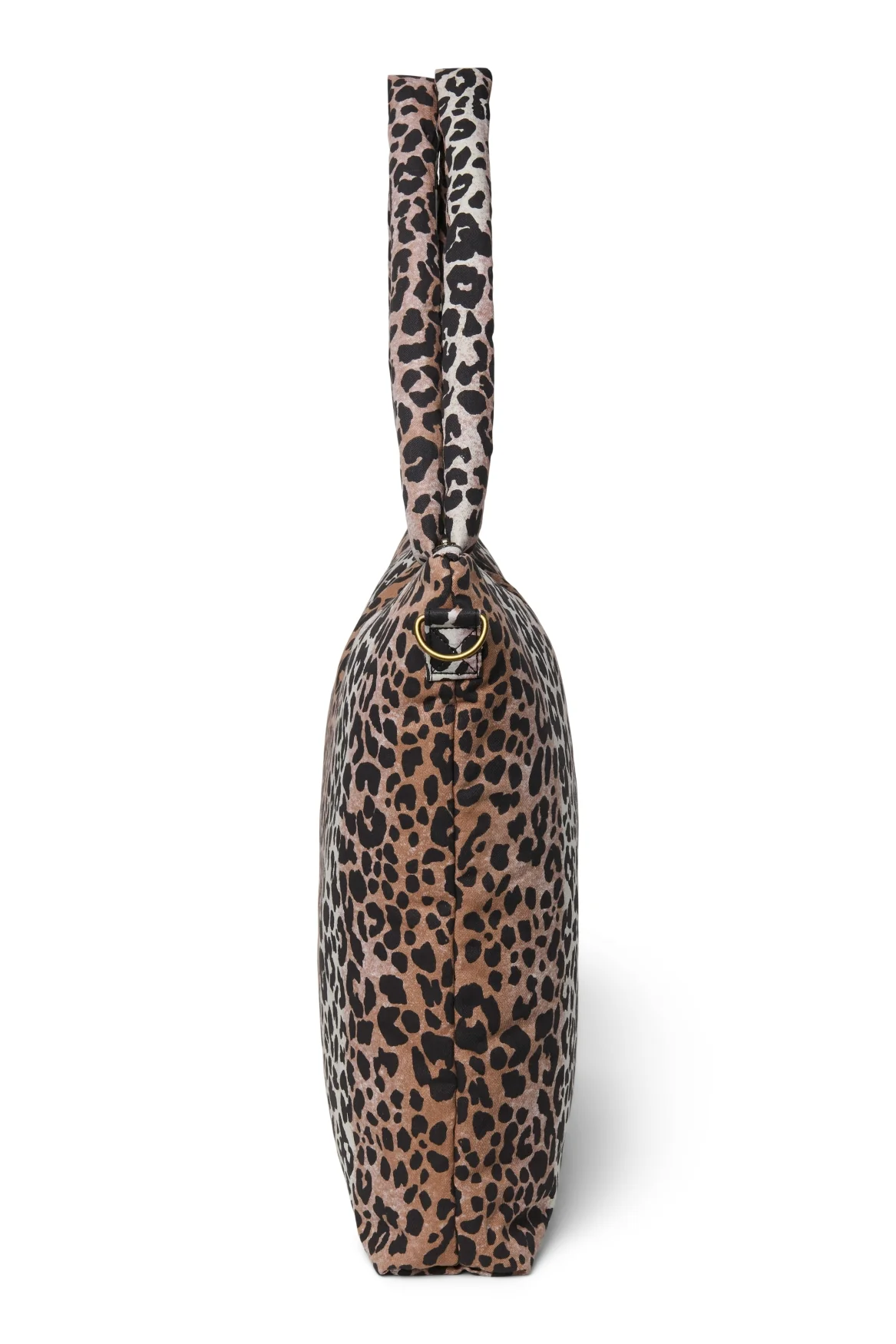 Soft Cotton Diaper Bag | Hazel Leopard - Image 3