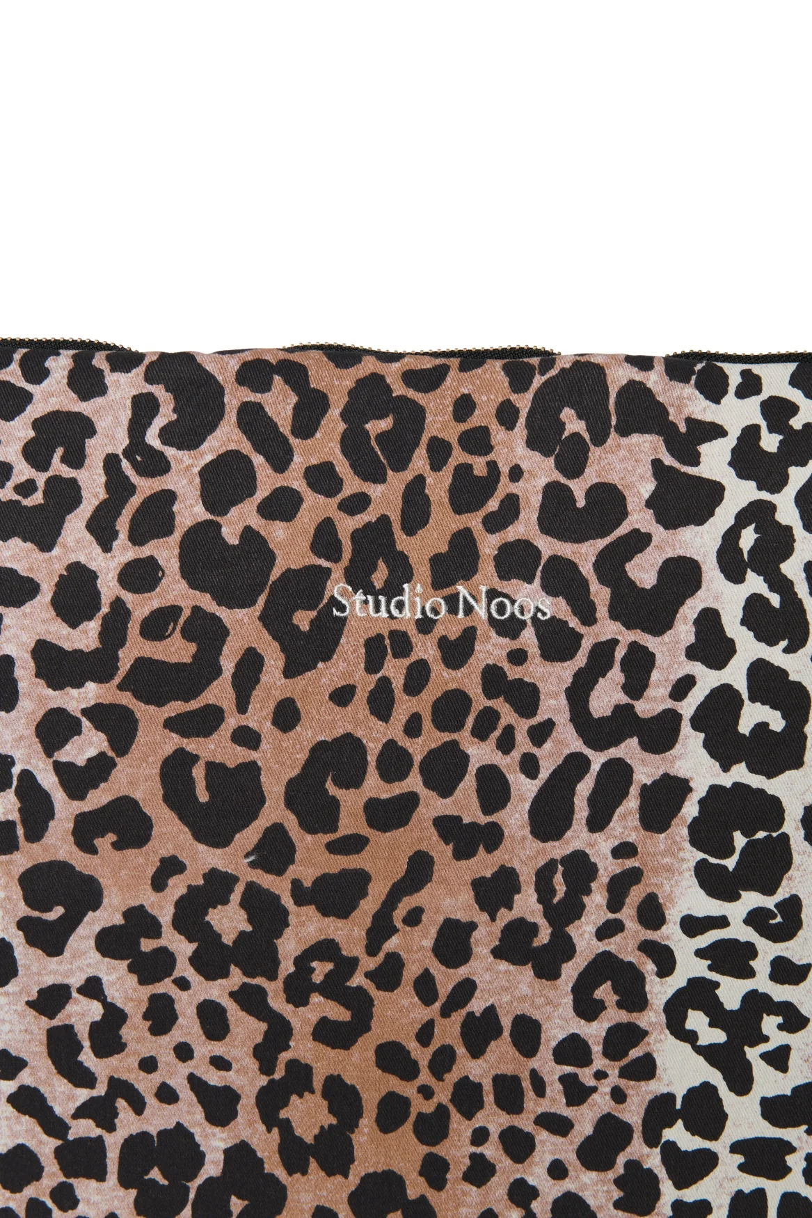 Soft Cotton Diaper Bag | Hazel Leopard - Image 5