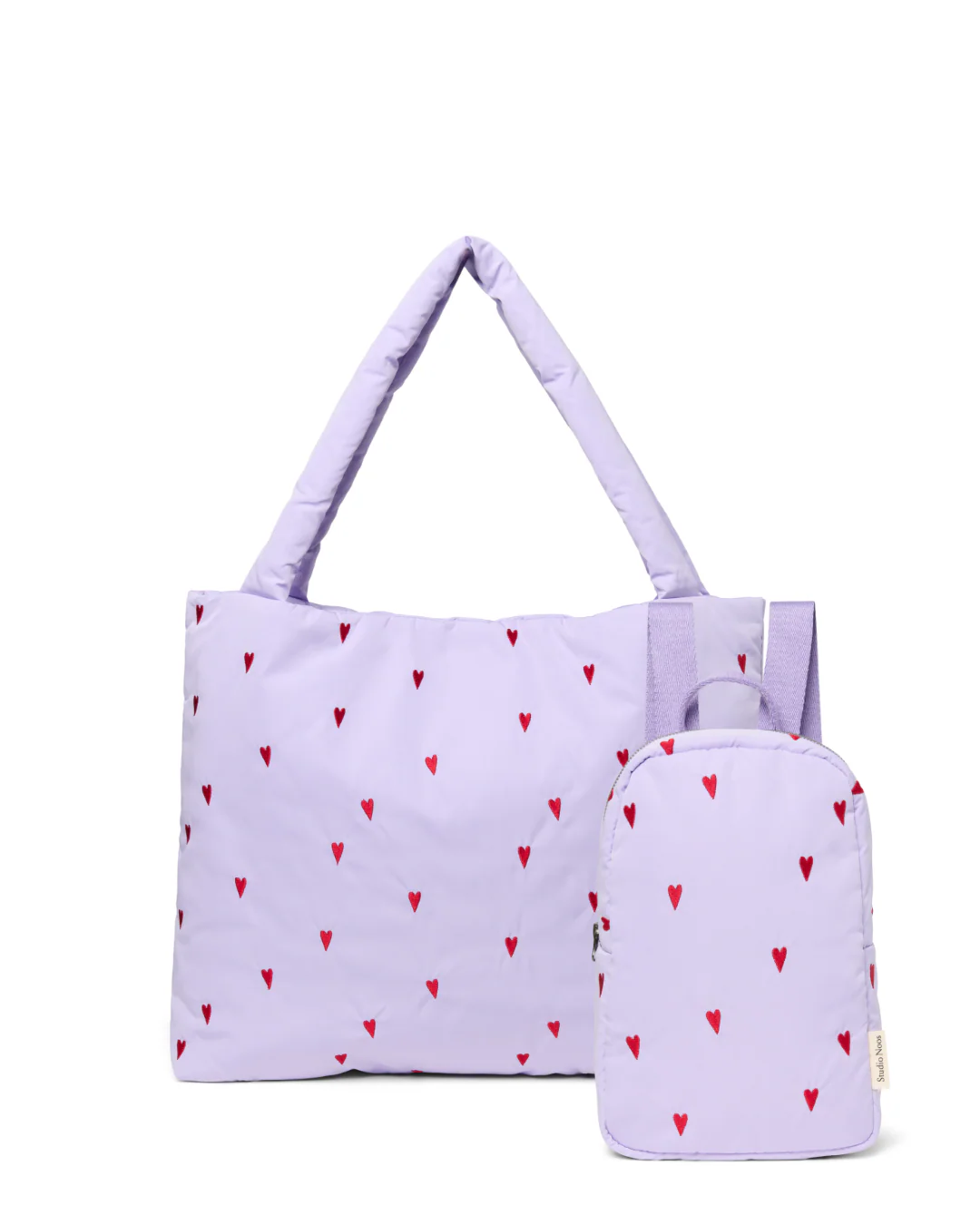 Matching Puffy Gift Set | Purple Hearts - Image 3