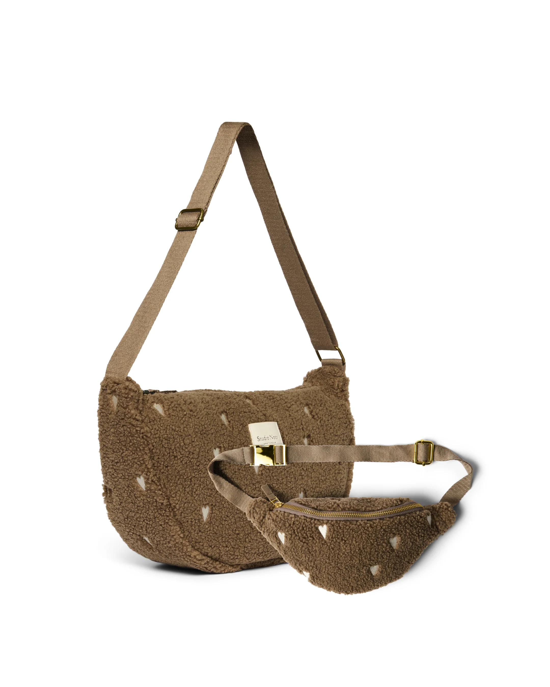 Matching Teddy Gift Set | Brown Hearts - Image 4