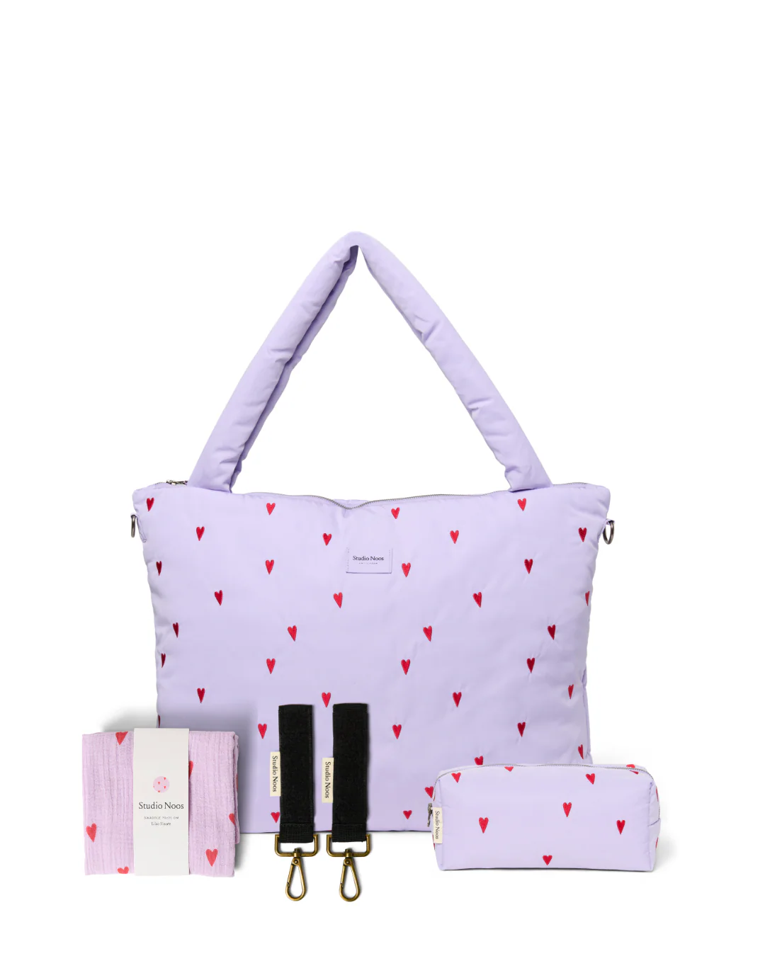 New Parents Gift Set - Purple Hearts - Image 3