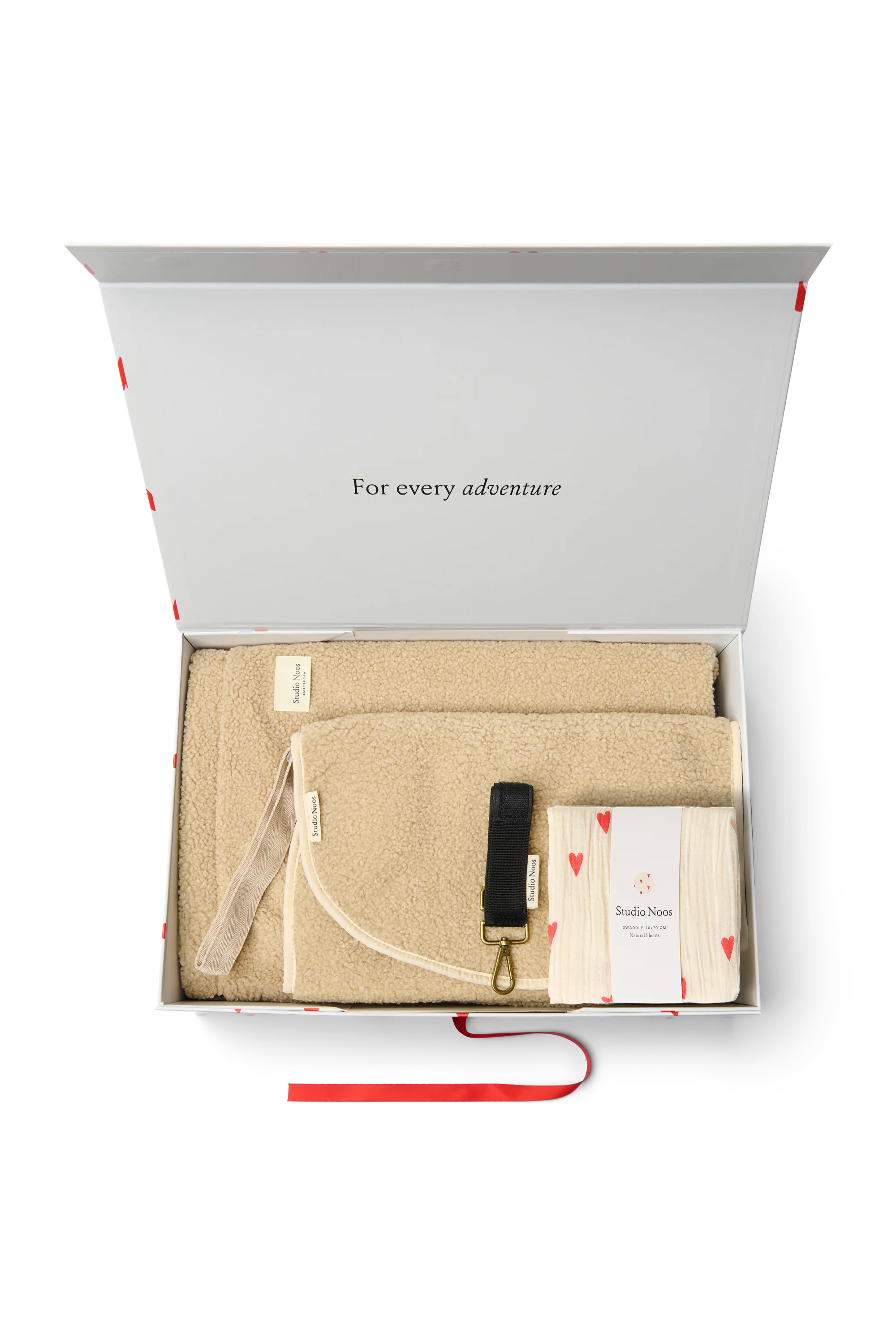 Parent On The Go Gift Set | Ecru Teddy