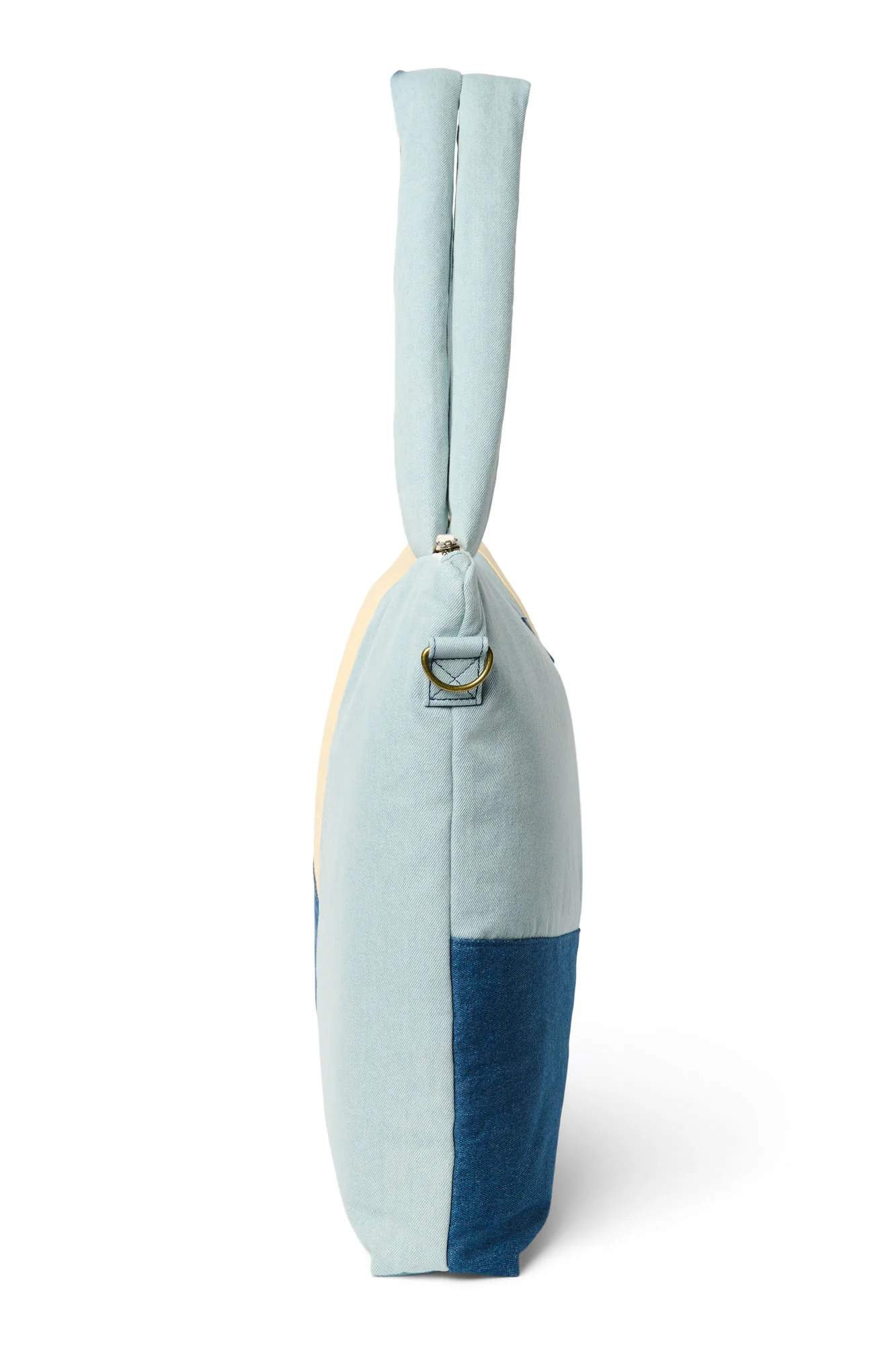Patchwork Diaper Bag | Denim - Image 3