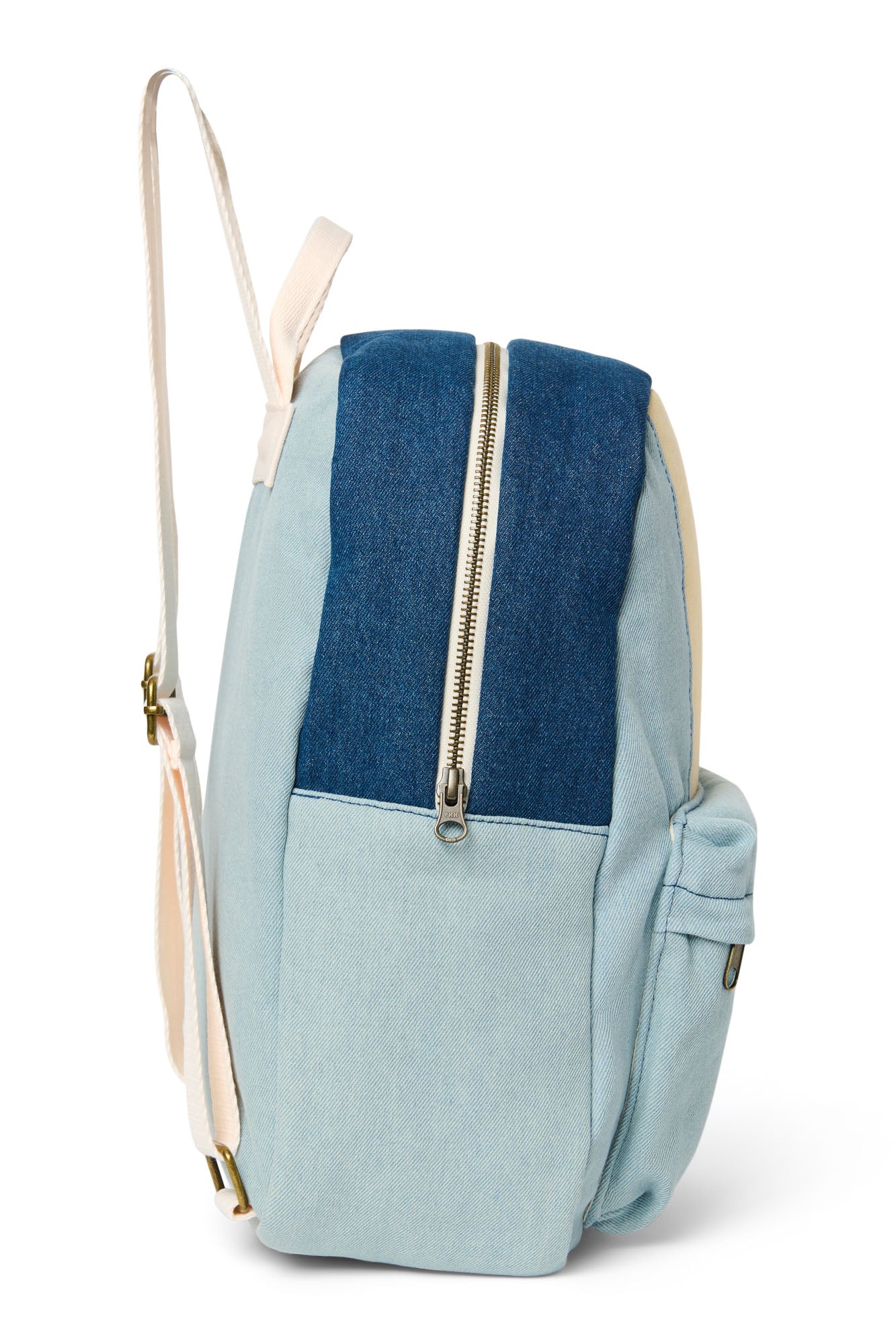 Patchwork Midi Backpack | Denim - Image 4