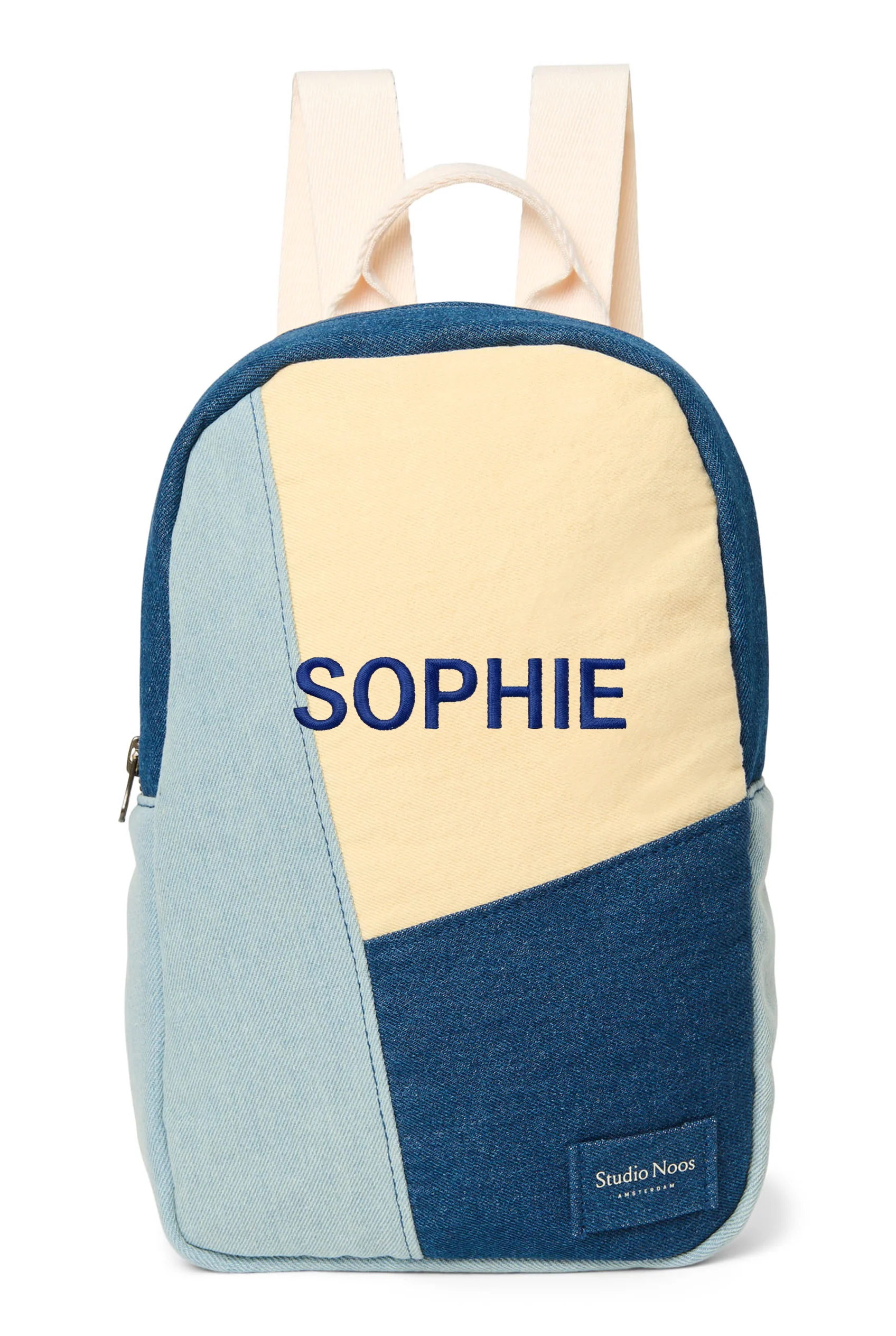 Patchwork Mini Backpack | Denim - Image 8
