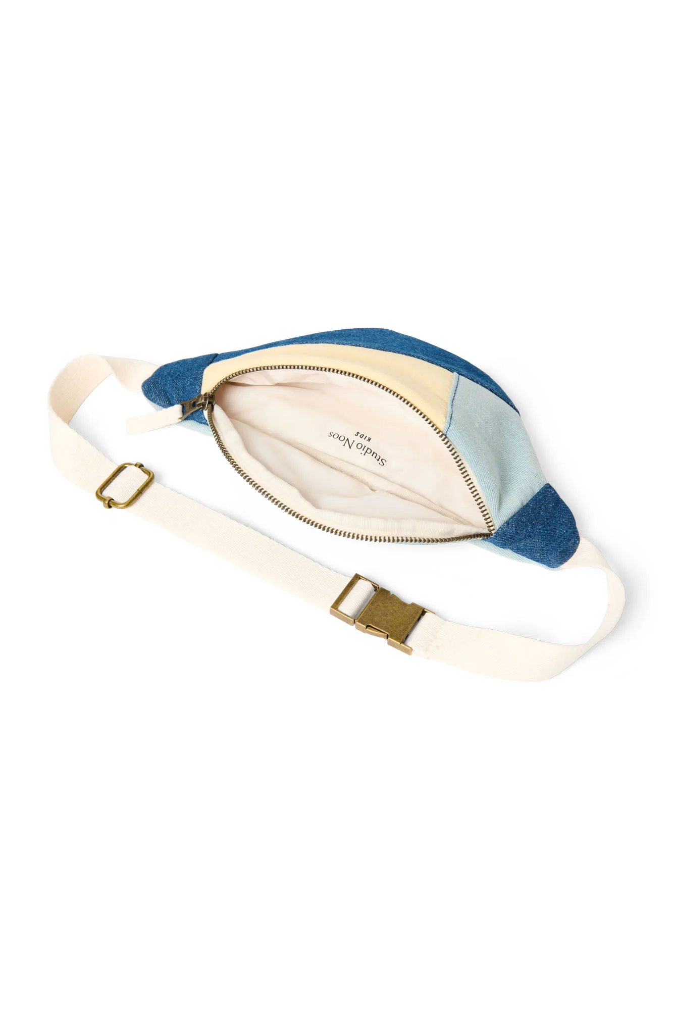 Patchwork Mini Fanny Pack | Denim - Image 3