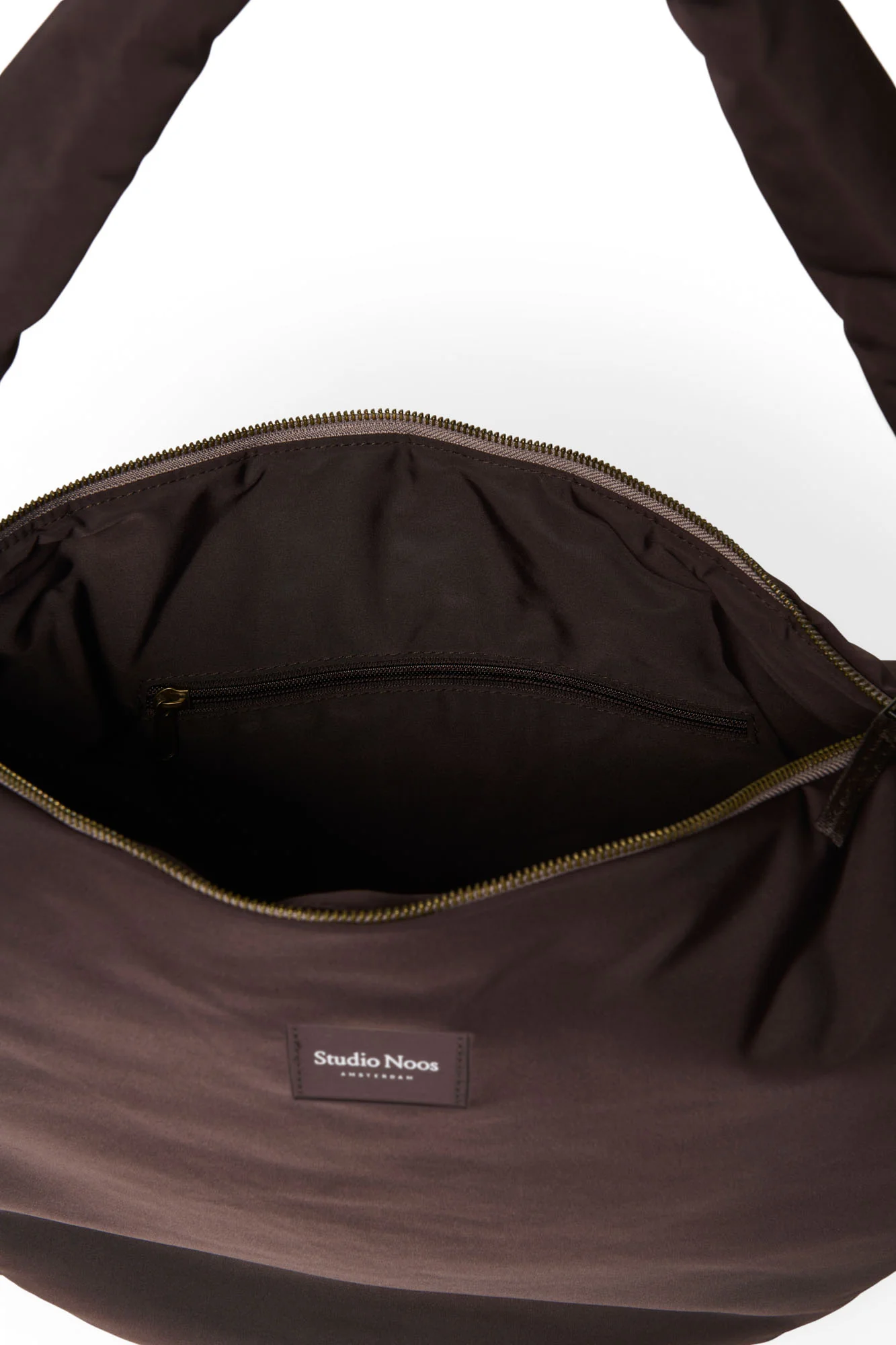 Puffy Cross Body Bag | Brown - Image 7