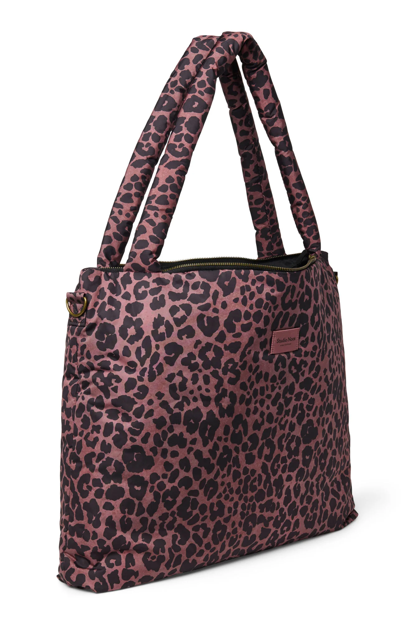 Puffy Diaper Bag | Red Leopard - Image 3