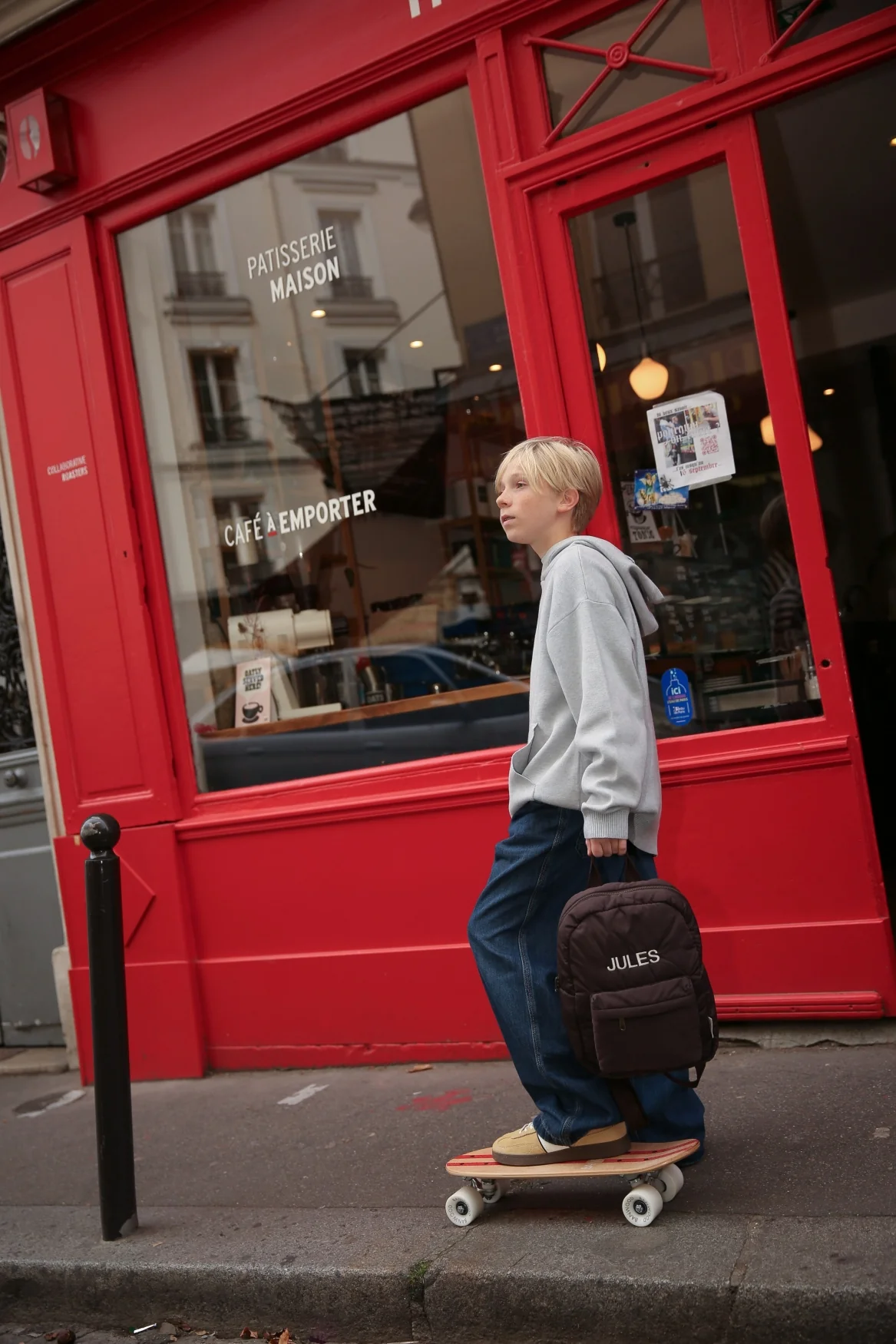 Puffy Midi Backpack | Brown - Image 2