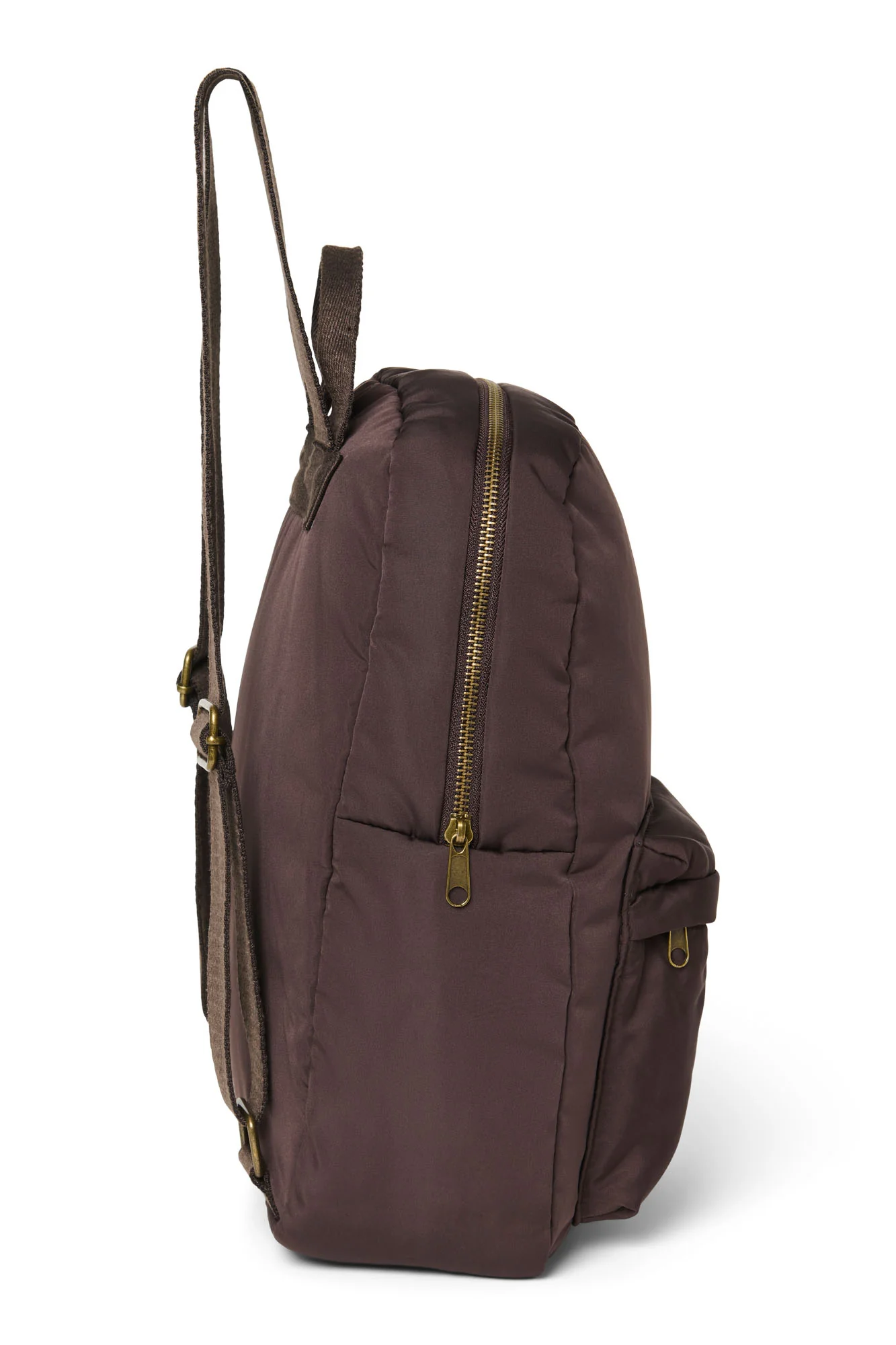 Puffy Midi Backpack | Brown - Image 4