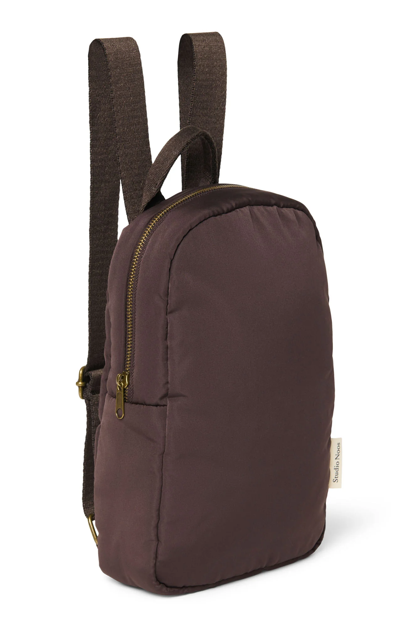 Puffy Mini Backpack | Brown - Image 3