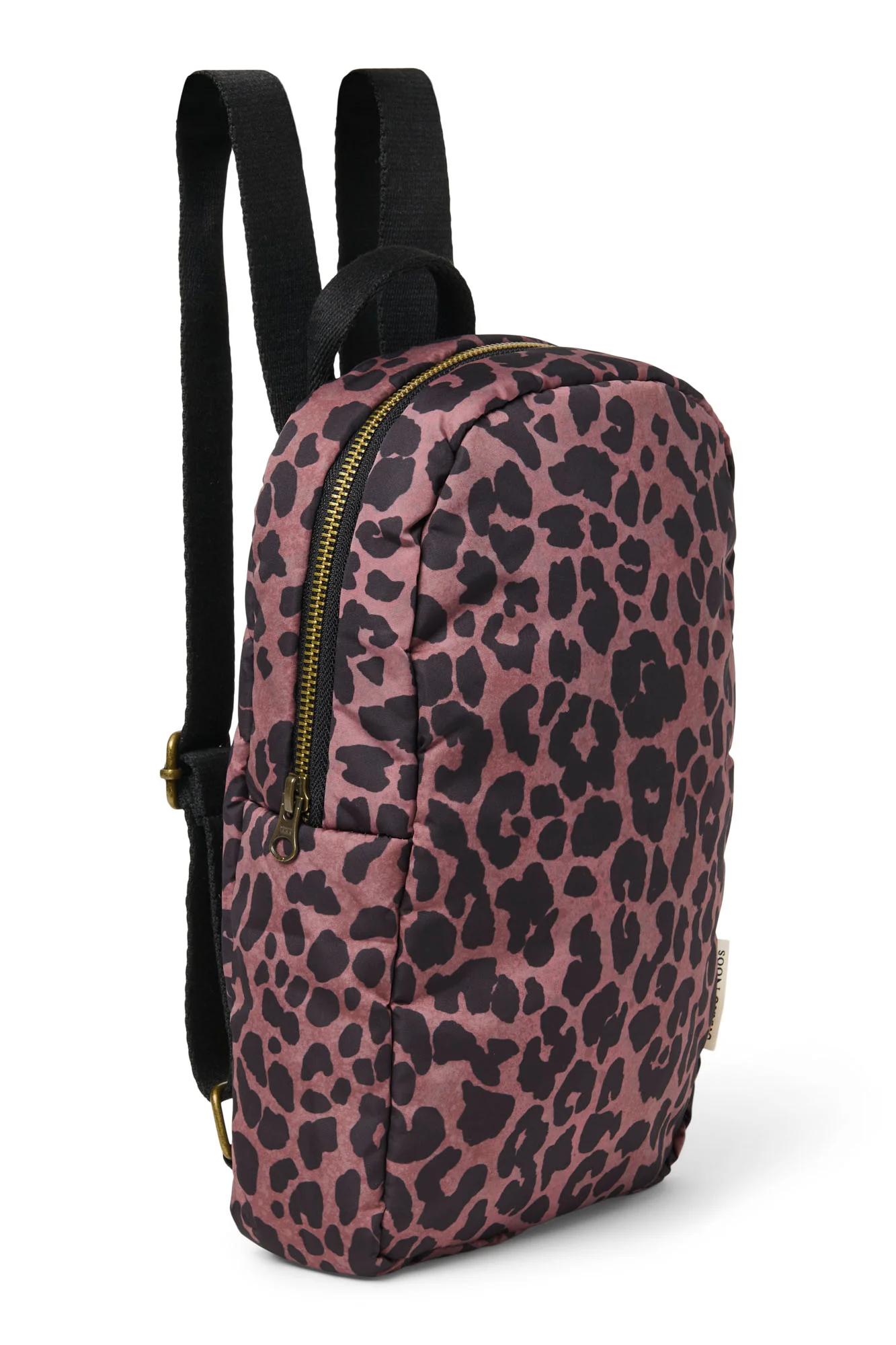 Puffy Mini Backpack | Red Leopard - Image 4