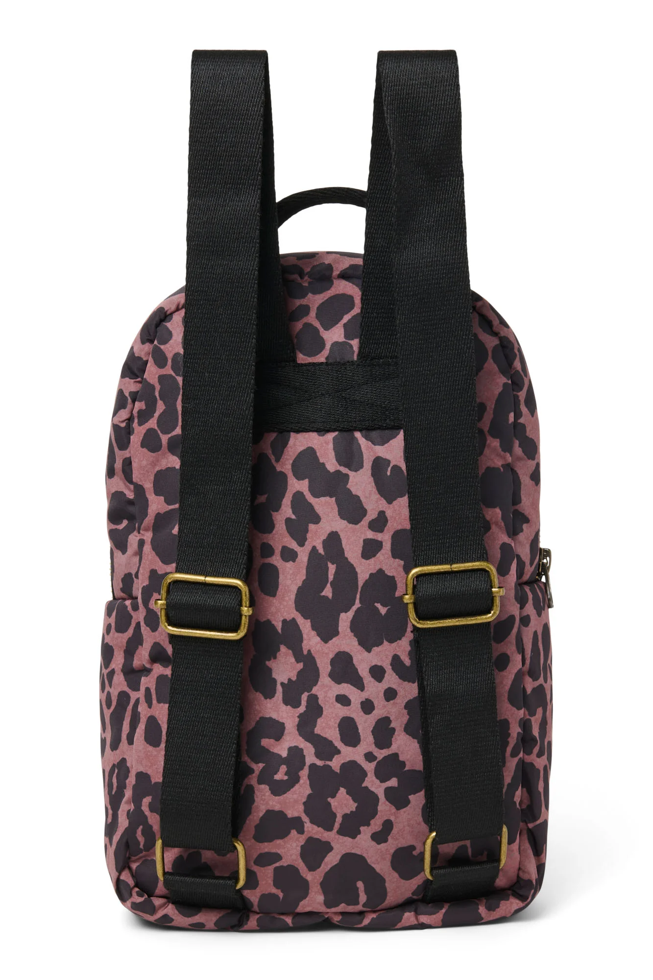 Puffy Mini Backpack | Red Leopard - Image 6