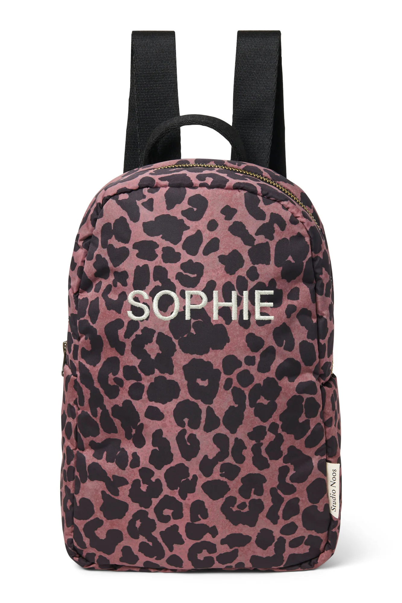 Puffy Mini Backpack | Red Leopard - Image 7