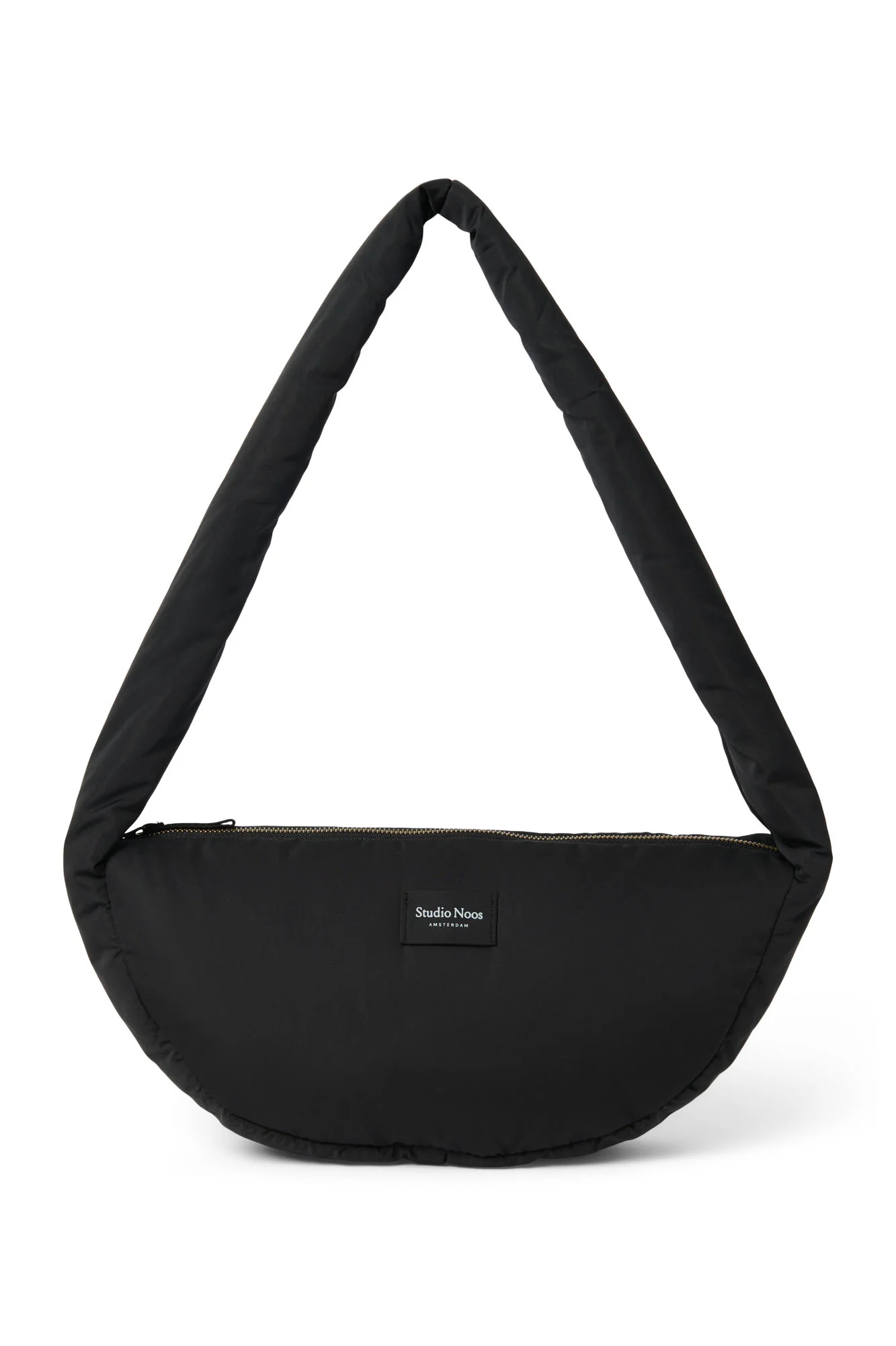 Puffy Mini Cross Body Bag | Black