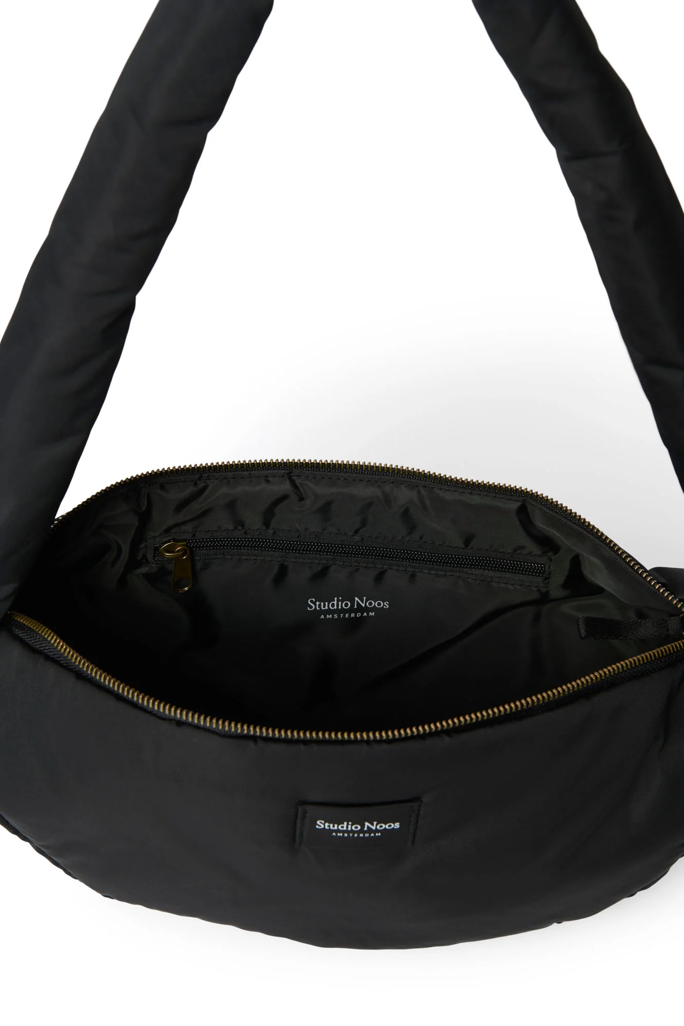 Puffy Mini Cross Body Bag | Black - Image 5