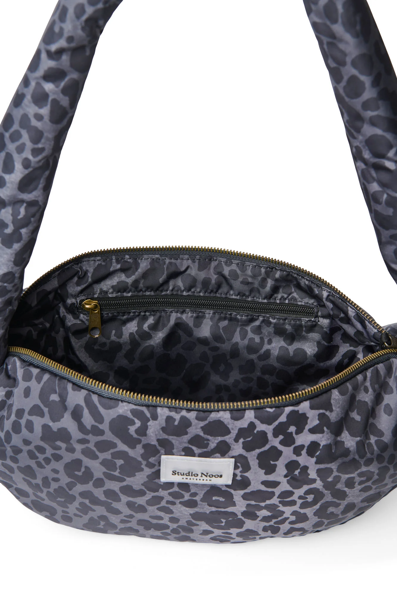 Puffy Mini Cross Body Bag | Leopard - Image 5